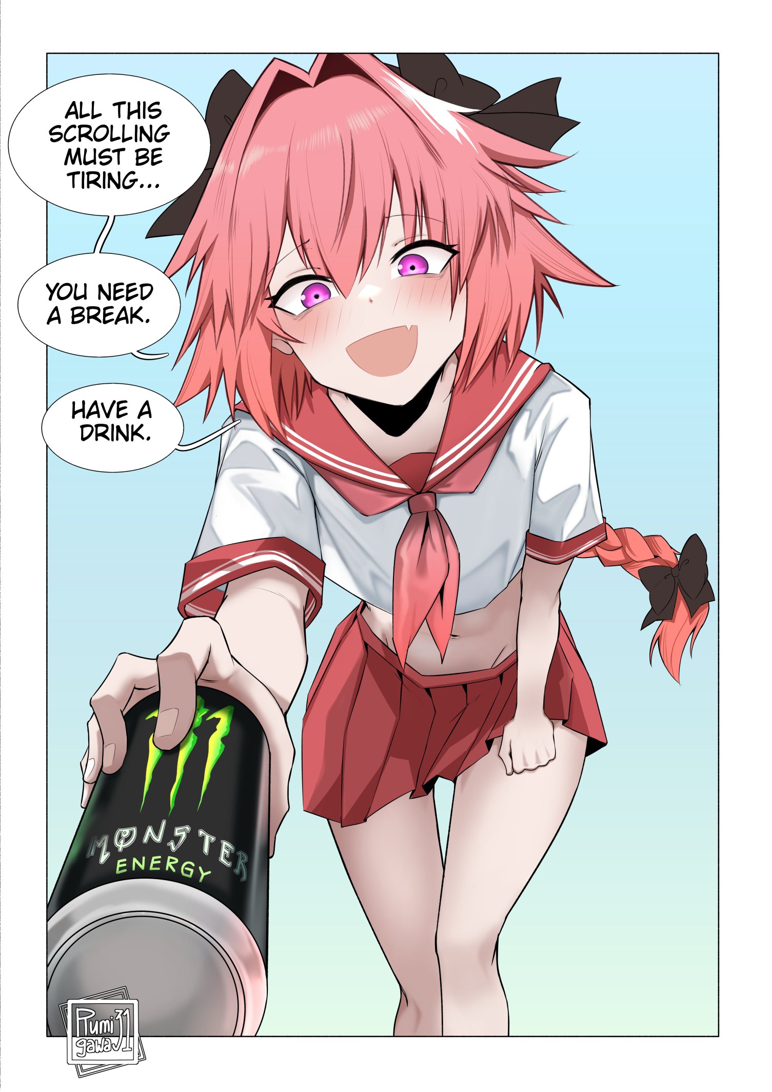 Astolfo Monster Cock Image Gallery List View Know Your Meme