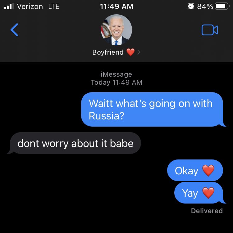 Joe Biden Okay ️ Yay ️ Text Message About Ukraine | 