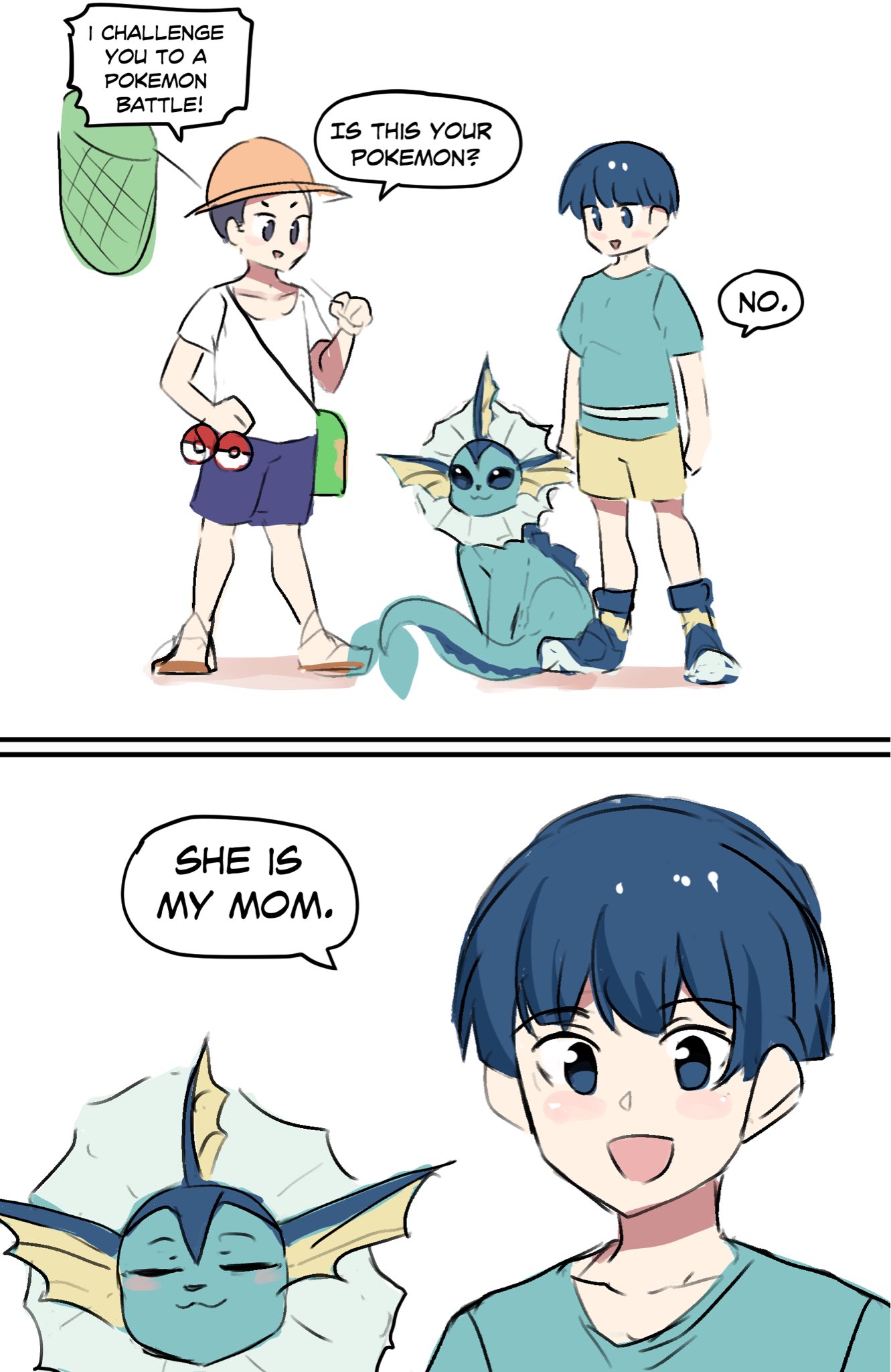 UwU By HimeHinghoi Vaporeon Know Your Meme