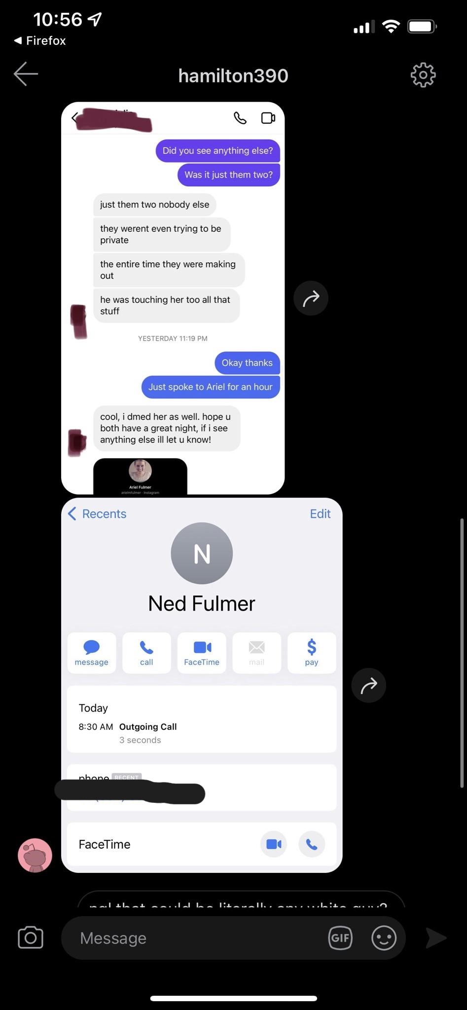 Hamilton390 Texts Allegedly Will Thayer Ned From The Try Guys 