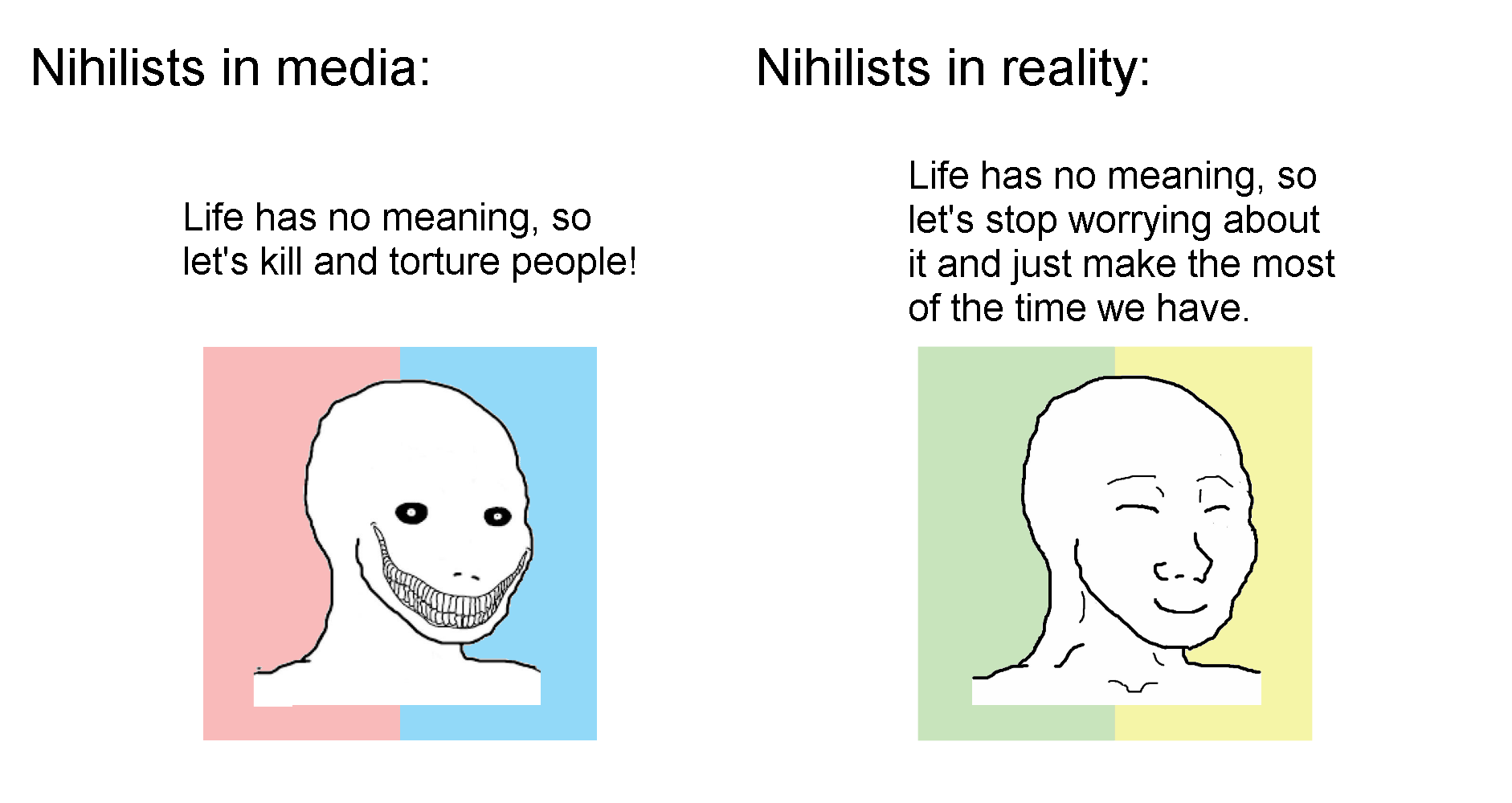 There Is Such A Thing As Optimistic Nihilism r PoliticalCompassMemes