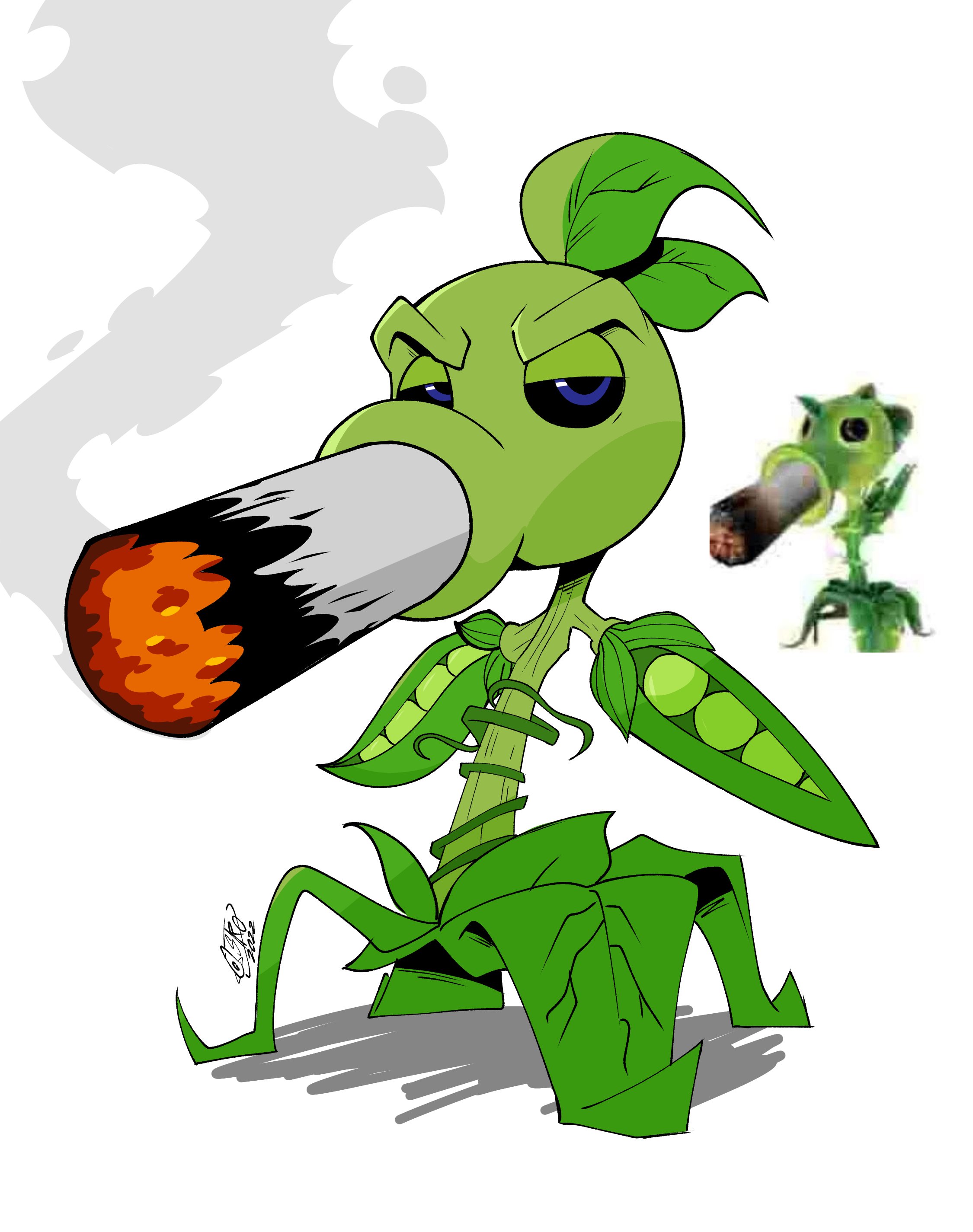 Plants Vs Zombies 2 Shadow Peashooter Clipart , Png - Pvz 2 Shadow