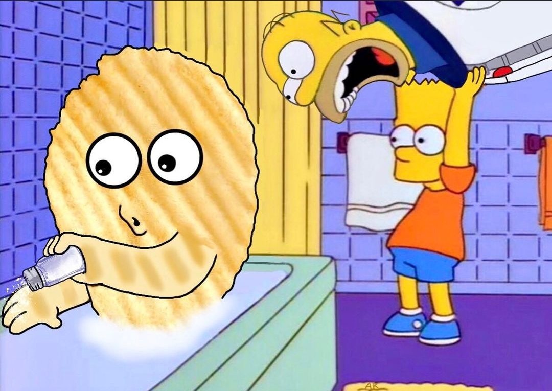 Careful! They're ruffled! | Simpsons Shitposting | Know Your Meme