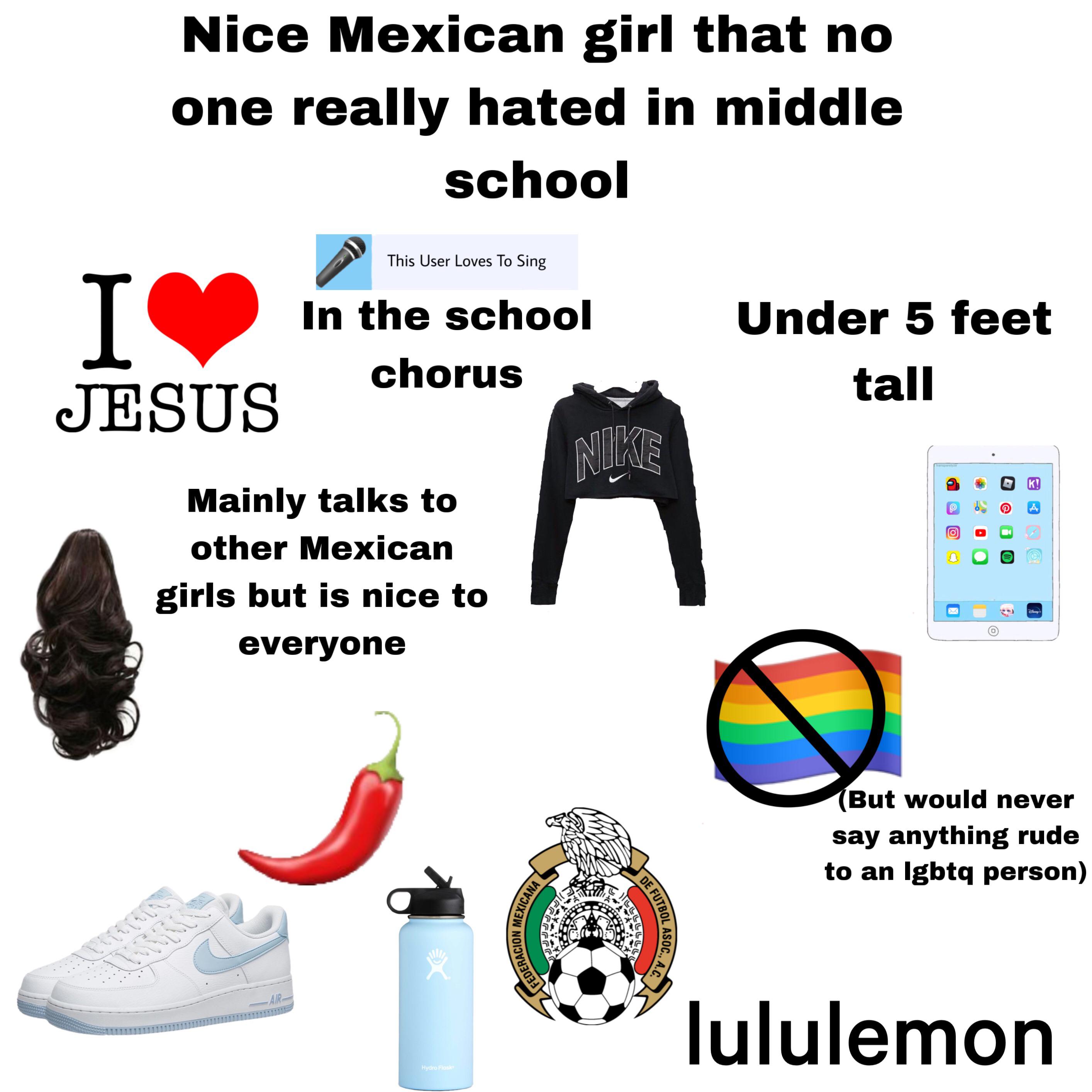Nice Mexican Girl That No One Really Hated In Middle School Starter
