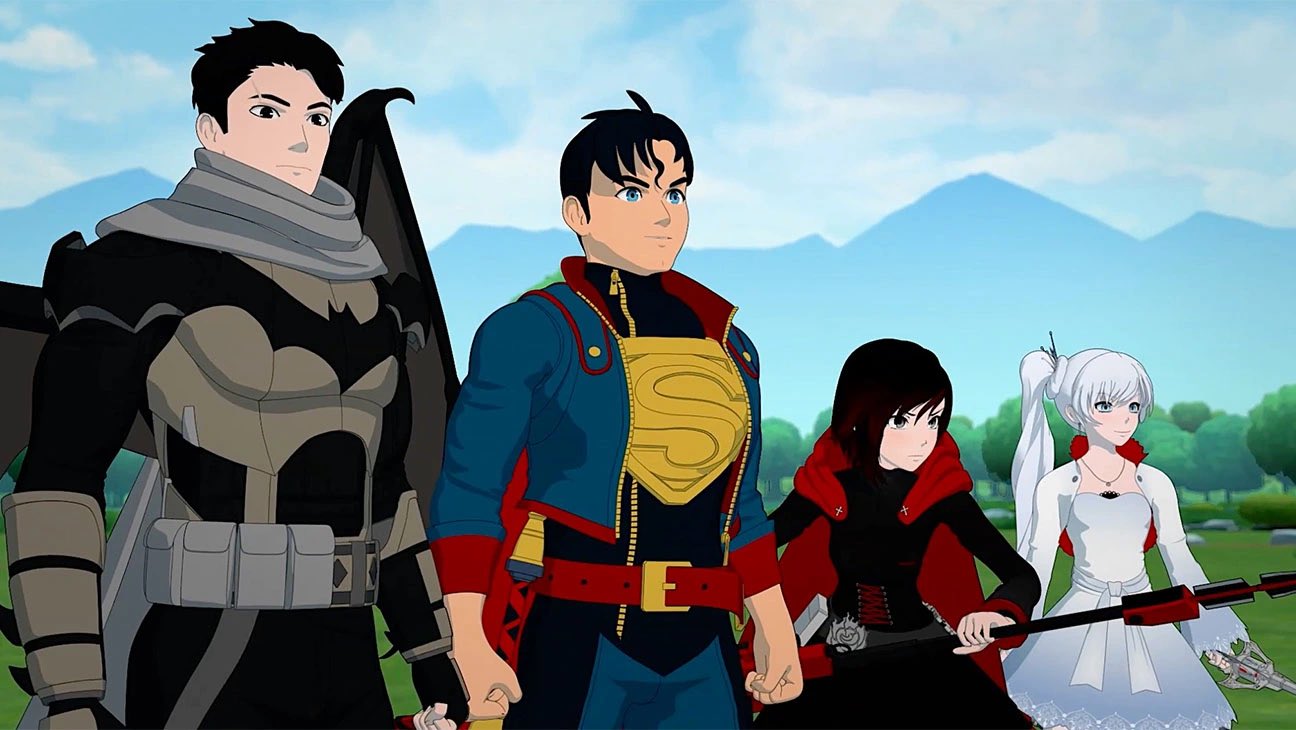 Justice League x RWBY Movie 
 
The Justice League and RWBY are teaming up, with the DC heroes and and Rooster Teeth characters joining forces for an animated movie.

Justice League x RWBY: Super Heroes & Huntsmen, Part One arrives on digital, 4k and blu-ray in the spring. Superman, Batman, Wonder Woman, Flash, Cyborg, Green Lantern and Vixen are transported to the strange world of Remnant, and find themselves turned into teenagers. Meanwhile, Remnant heroes Ruby, Weiss, Blake and Yang must combine forces with the Justice Leauge to uncover why their planet has been mysteriously altered before a superpowered Grimm destroys everything. 