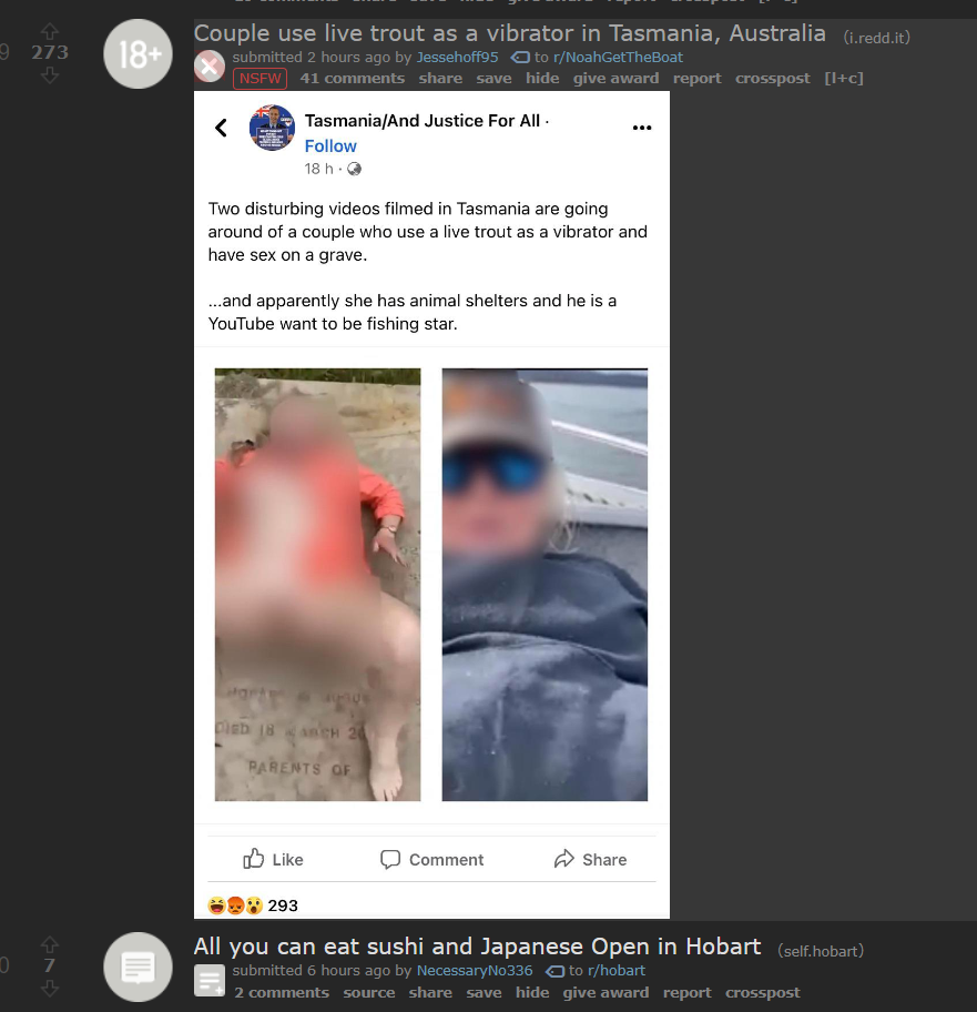 Using a trout for clout porn