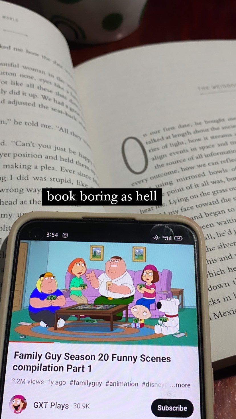 Book Boring Ahh Hell Boring Ahh Family Guy Episode Know Your Meme