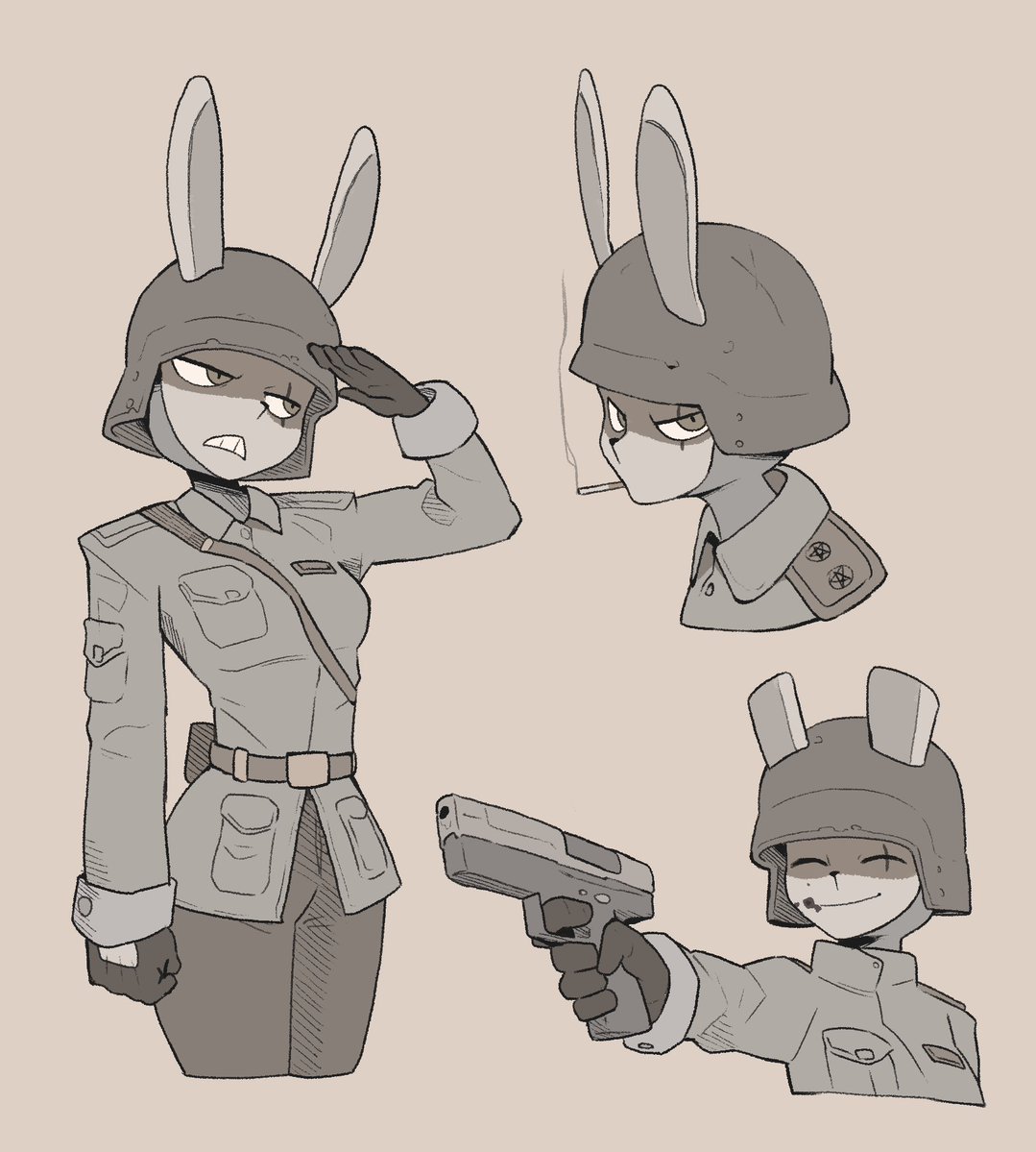 Soldier Bun | Furries / Furry | Know Your Meme