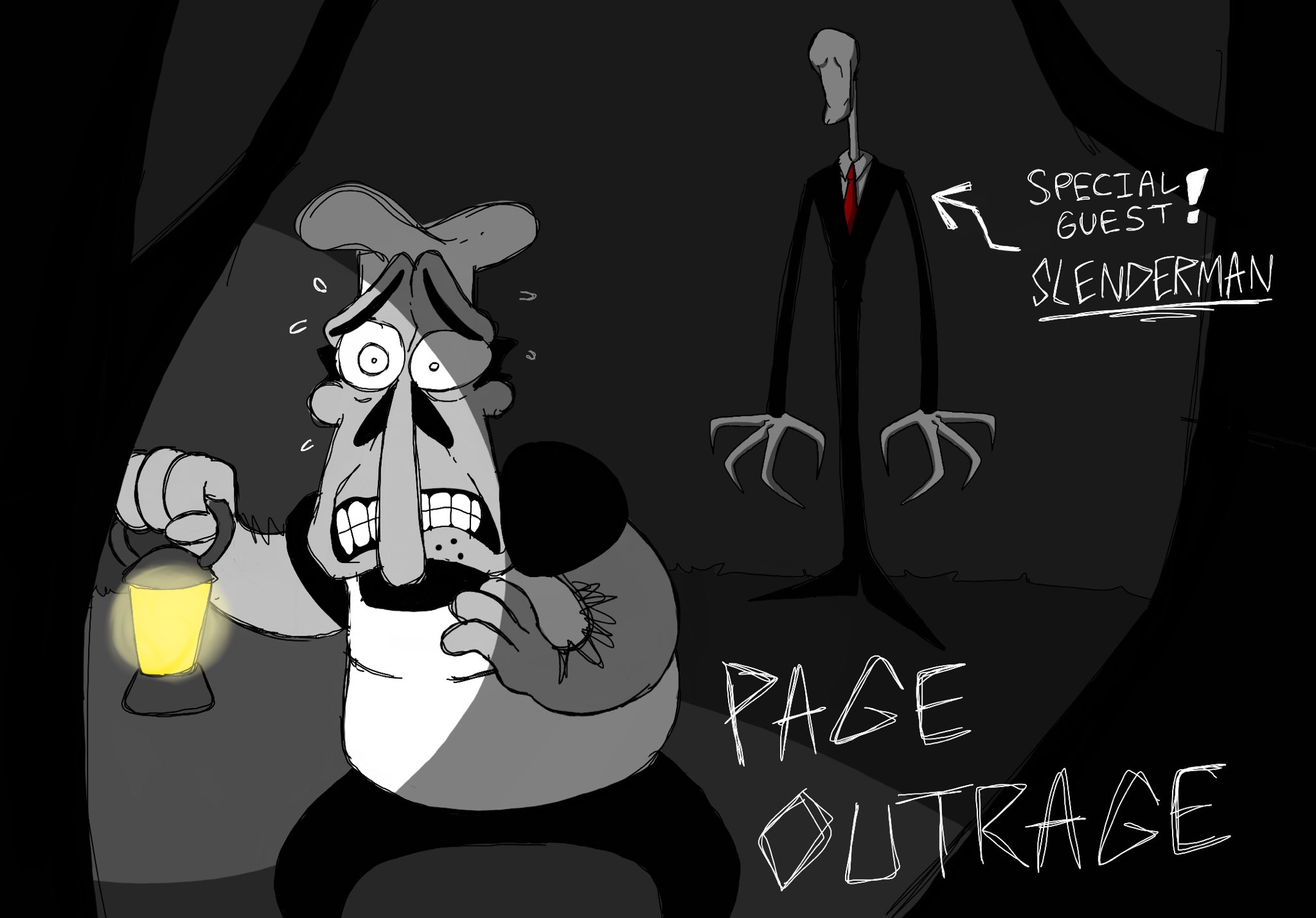 es 700 SPECIAL GUEST SLENDERMAN PAGE OUTRAGE