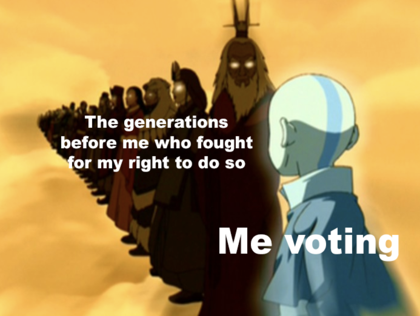 Aang Sees Past Avatars Aang Sees Past Avatars Know Your Meme