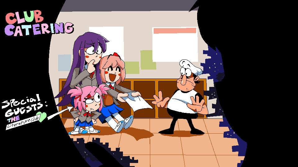 CLUB CATERING Special GUGSTS: THE Literature club] W