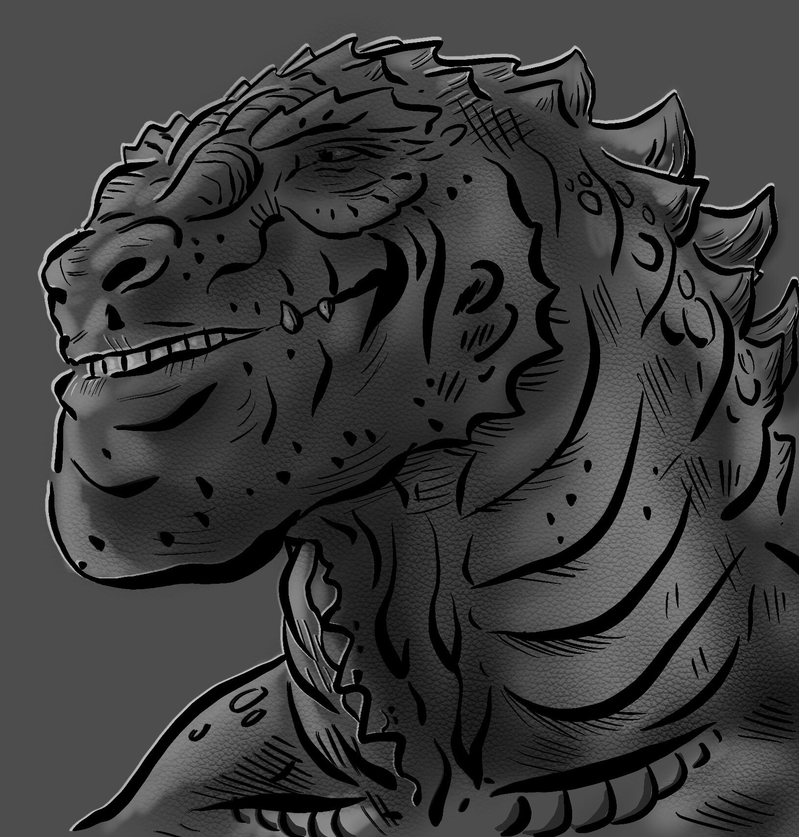 Godzilla Giga Chad Godzilla Know Your Meme