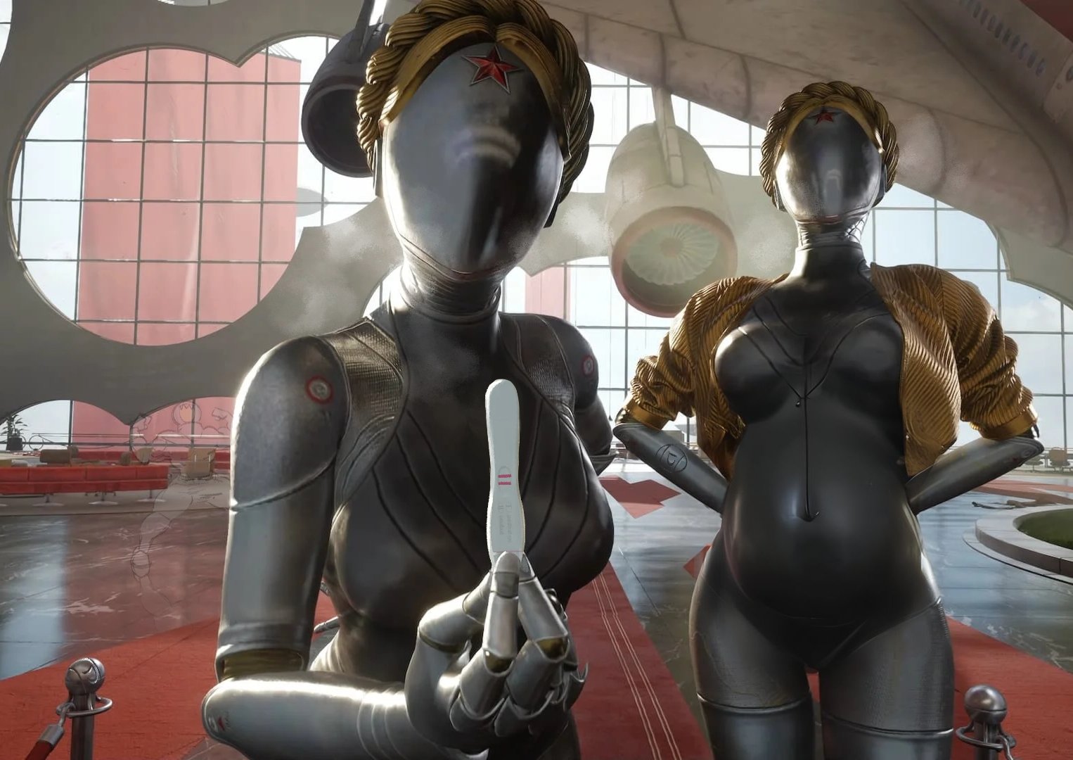 Closer Look at the Robot Twins in ATOMIC HEART 