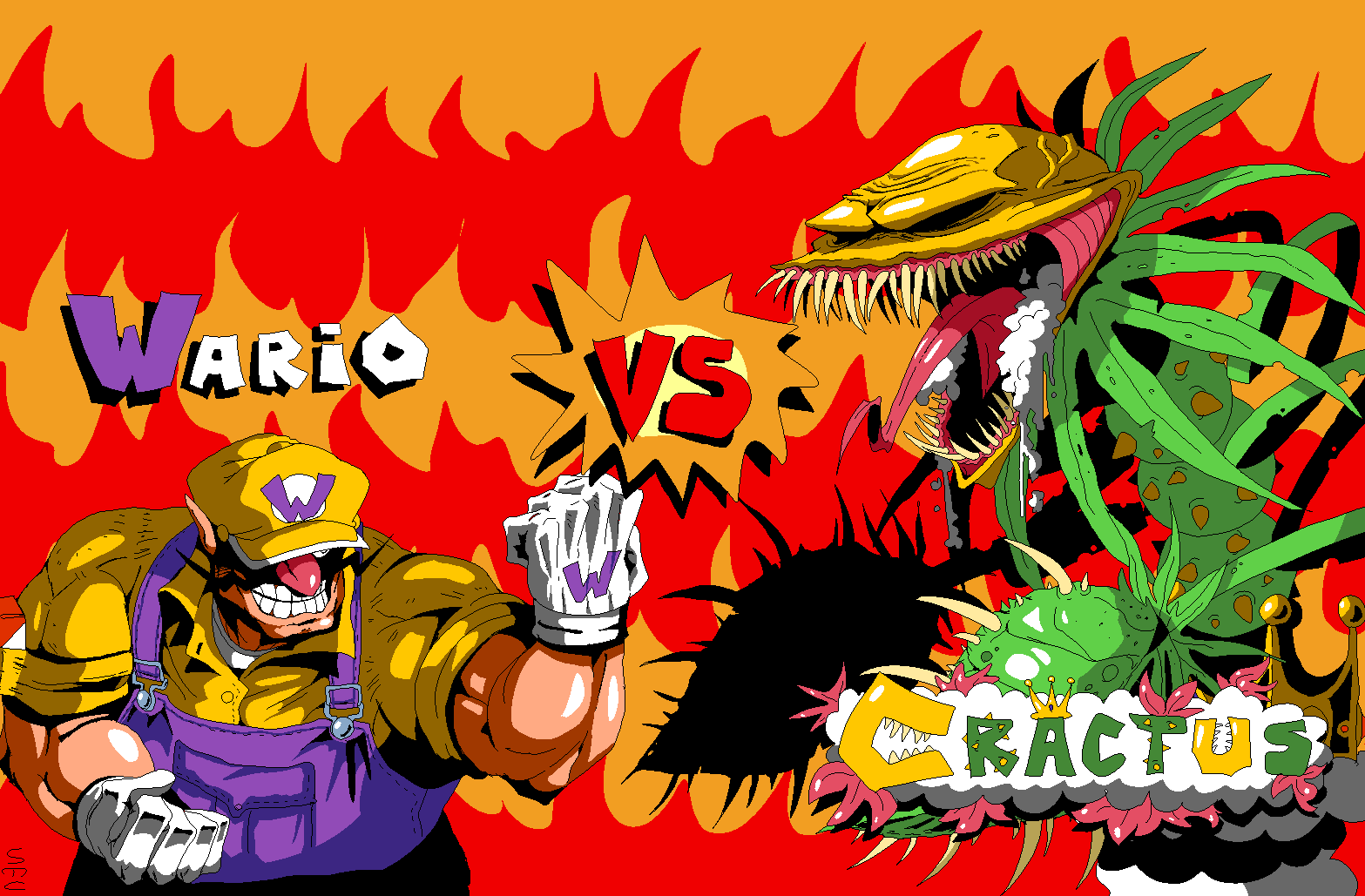 Pizza Tower style Wario Crossover Know Your Meme