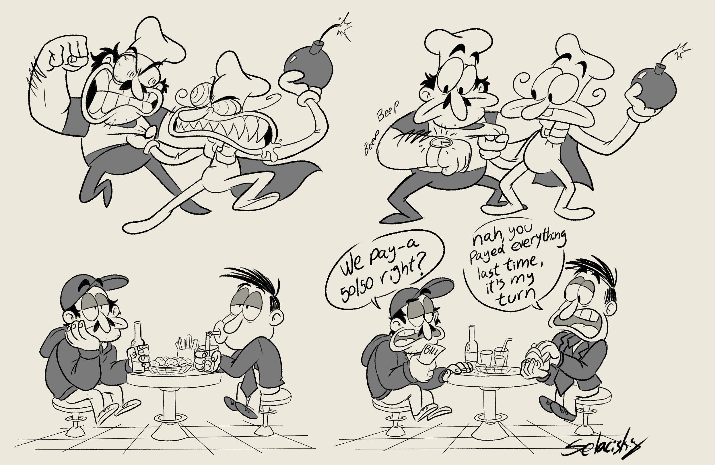 Lunch Time The Moment I Saw That Drawing From The Noise Wiki I