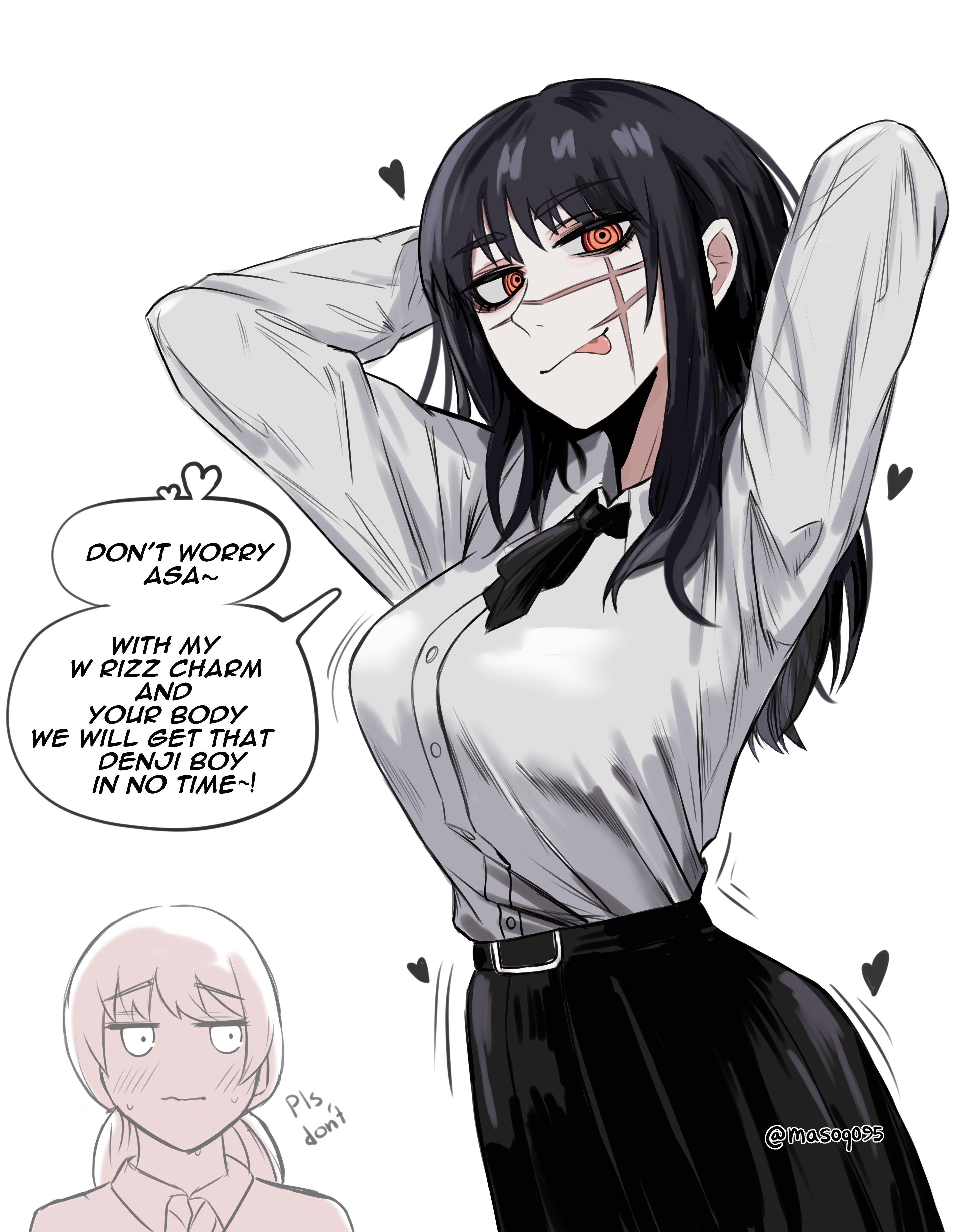 Asa And Yoru Chainsaw Man Know Your Meme
