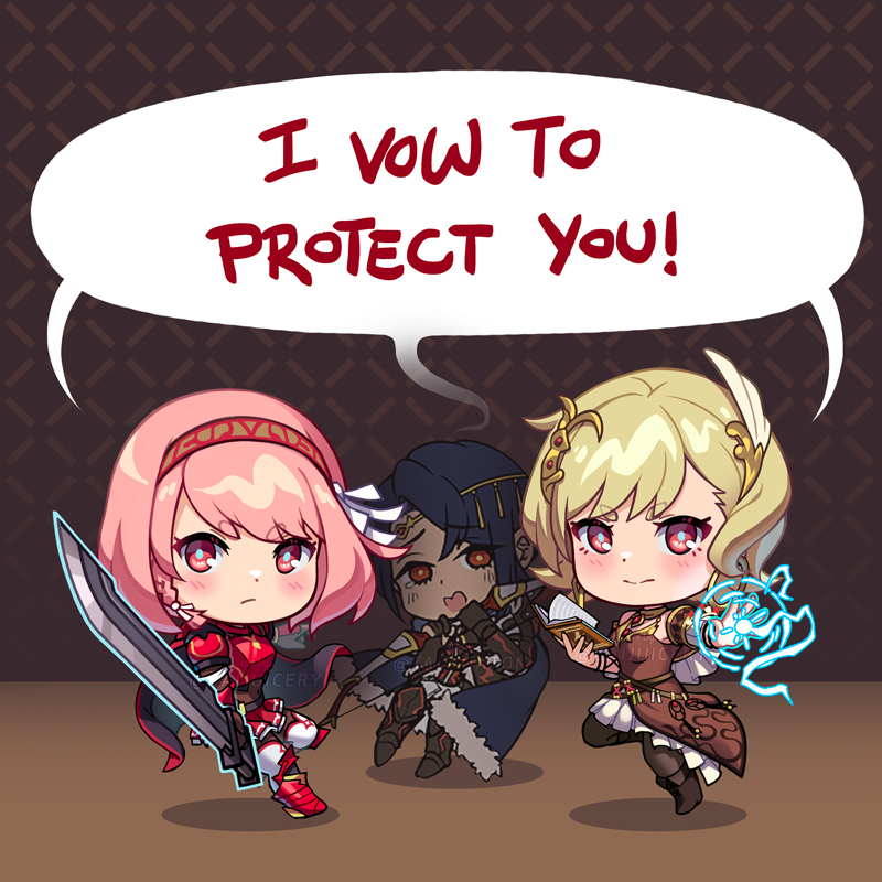 I VOW TO PROTECT YOU! CERY