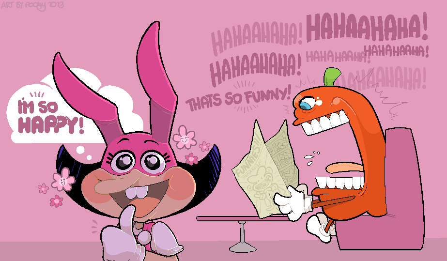 ART BY POOLLY 2013 AMIZ IM SO HAPPY! НАНААМАНА! НАНААНАНА! HAHAAHAHA! НАНА НААН НАНА НААНА! RYKAHAHA! ли THATS SO FUNNY! FUNNIES HDPEARGILA!