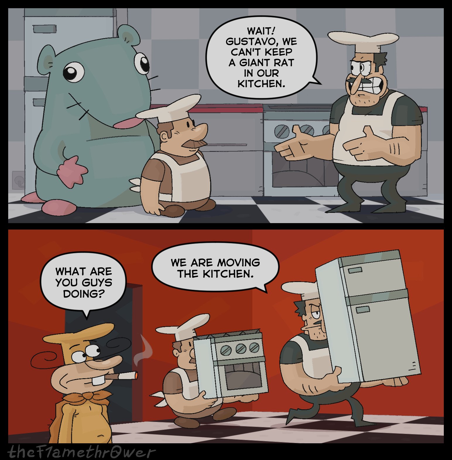 Brick the rat pizza tower