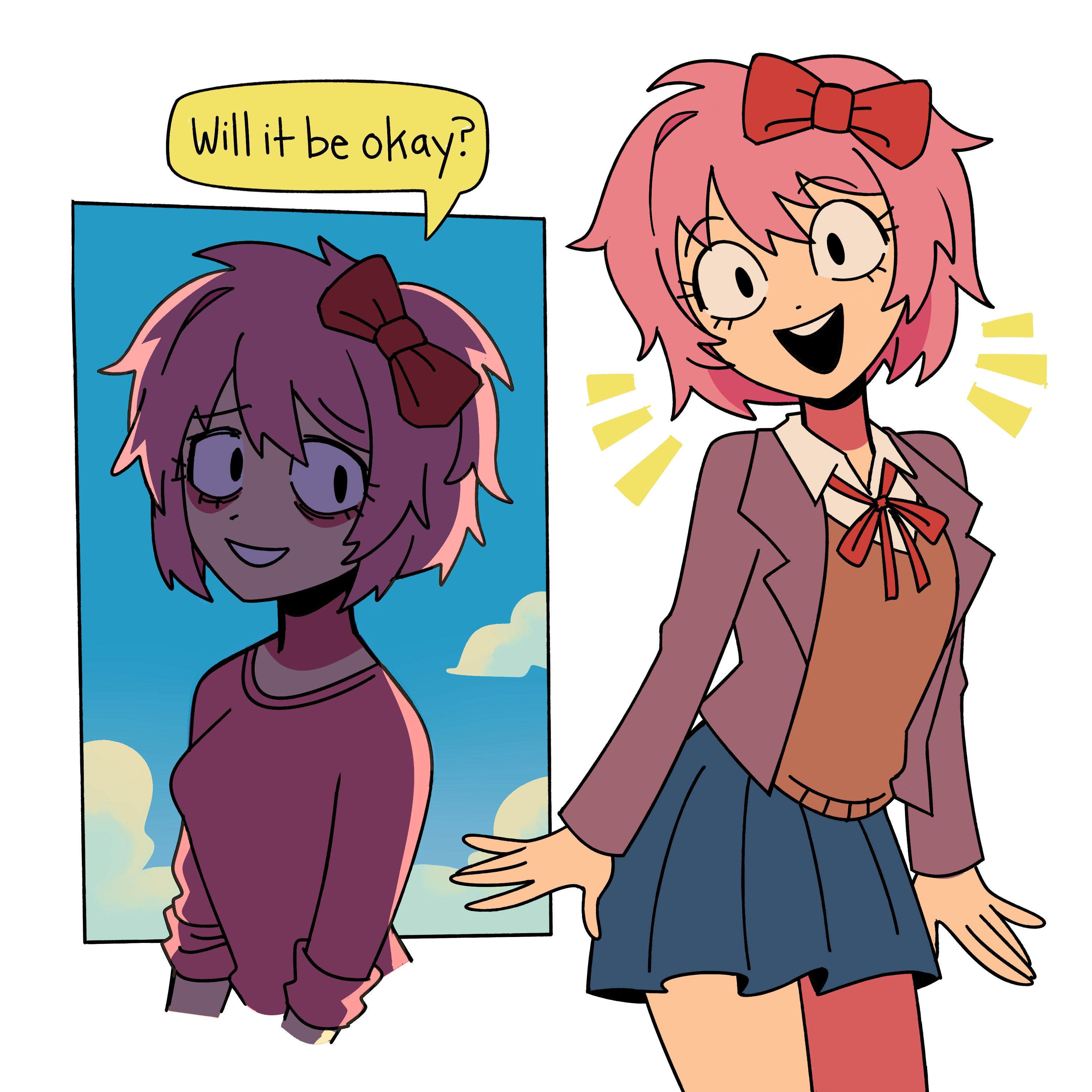 sayori! | Doki Doki Literature Club | Know Your Meme