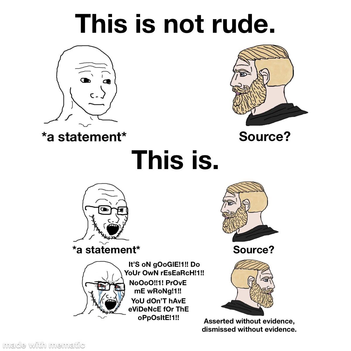 It s Never Rude To Ask For Sources r memes Know Your Meme It s Never Rude To Ask For Sources r memes Know Your Meme