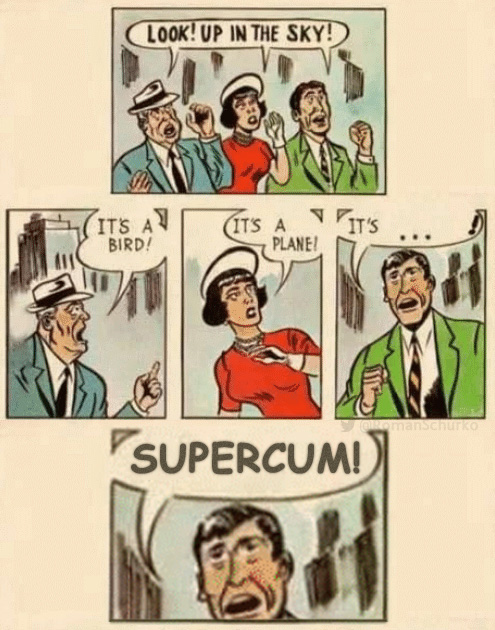 LOOK! UP IN THE SKY! IT'S A BIRD! V (IT'S A PLANE! FIT'S SUPERCUM! 34 RomanSchurko