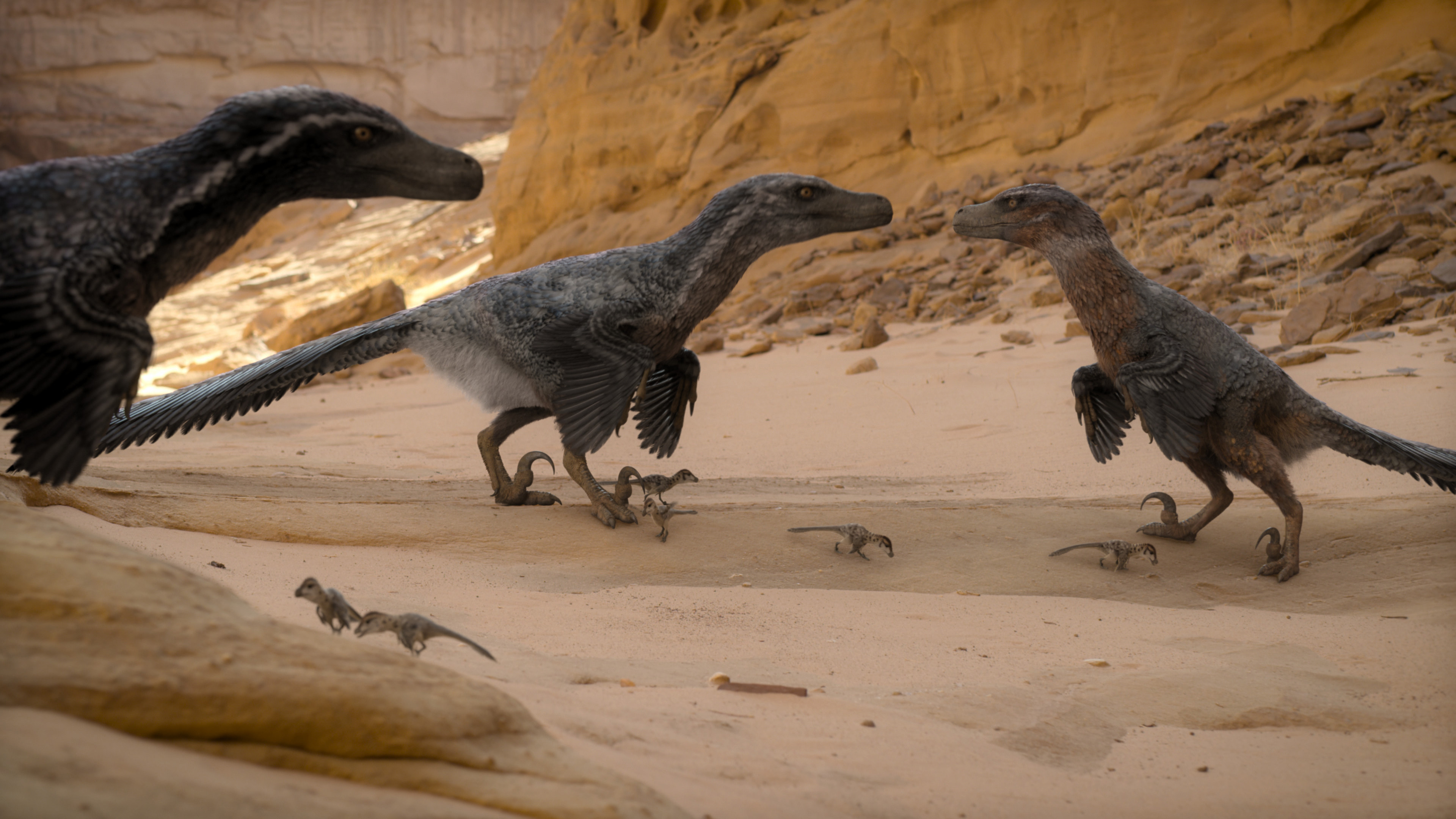 Prehistoric Planet Velociraptor Family Know Your Meme