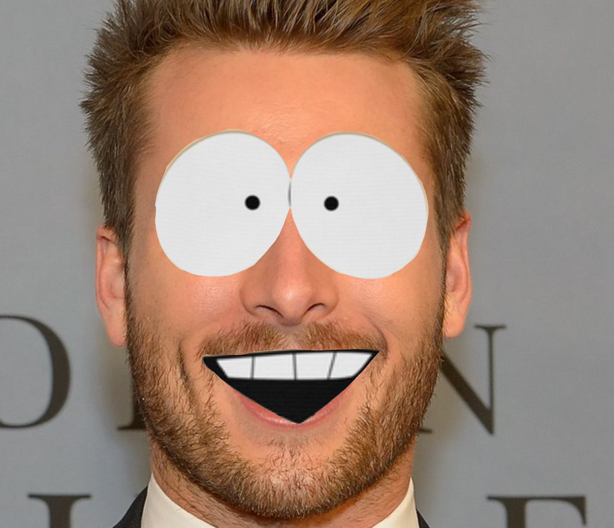 Glen Powell as South Park character | Glen Powell Smile | Know Your Meme