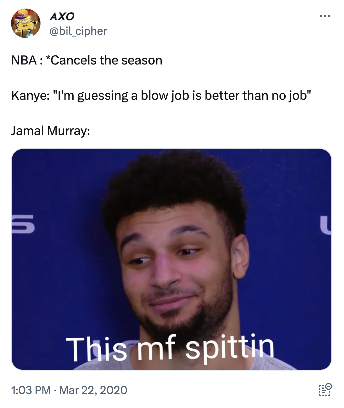 Jamal murray girlfriend blow