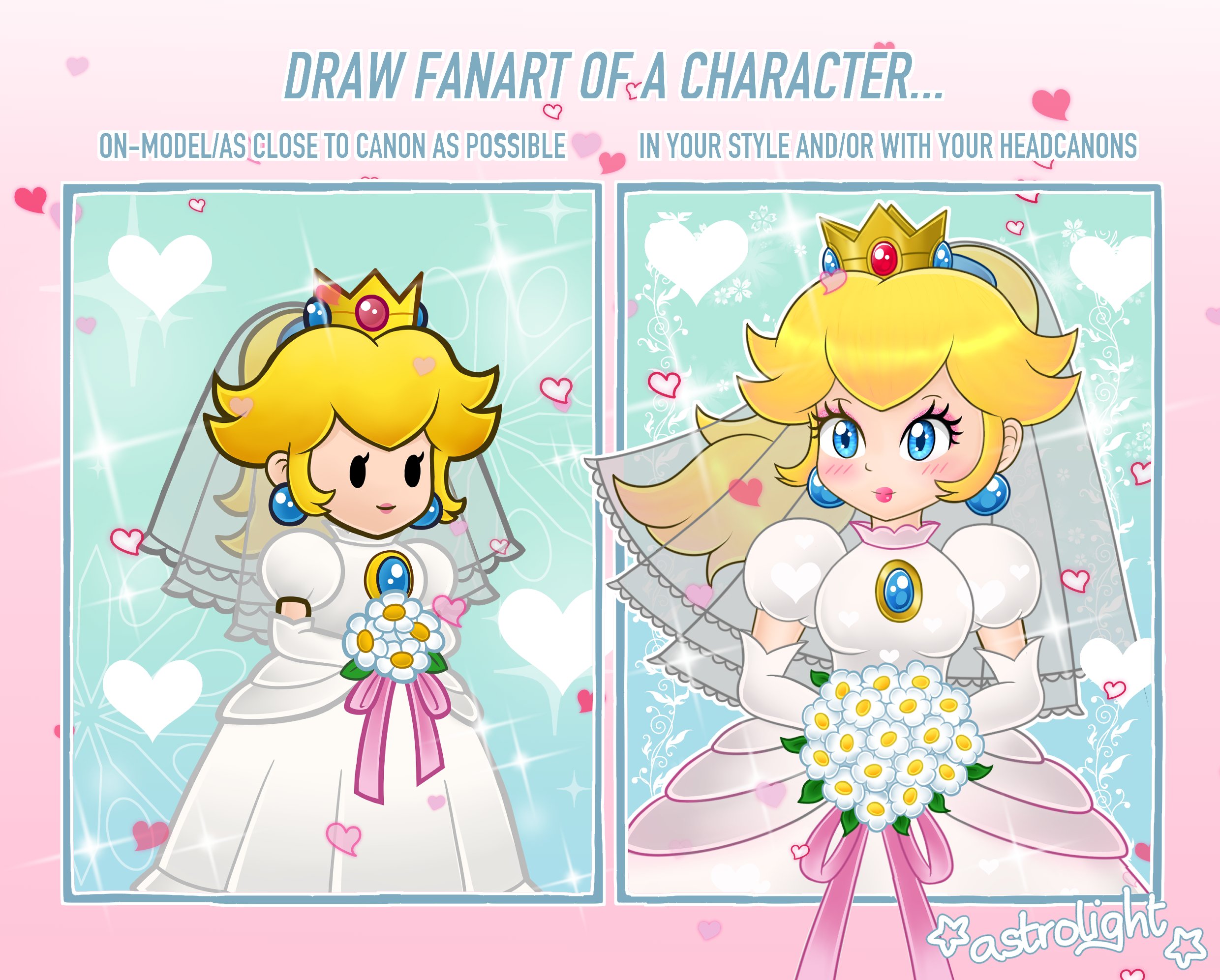 Peach's letter to Mario by AlliePeachfan on DeviantArt