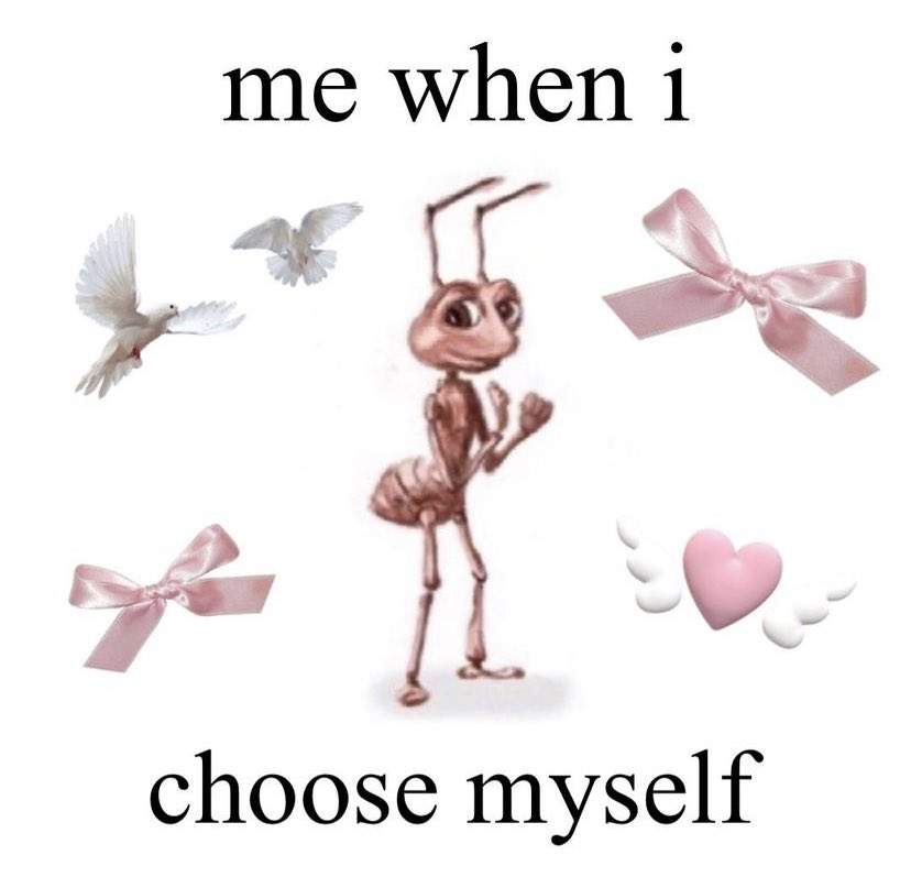 me when i choose myself