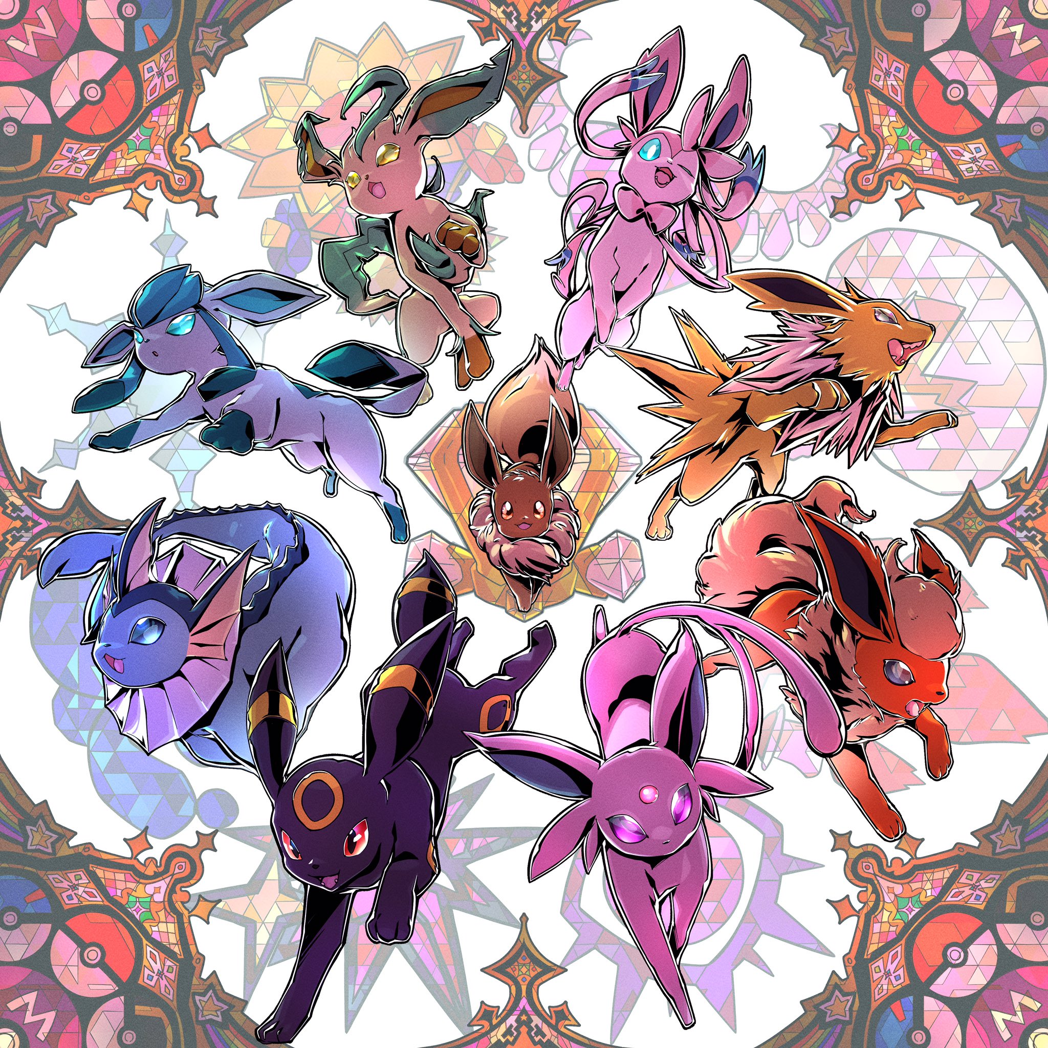 Eeveelutions, PokéPédia