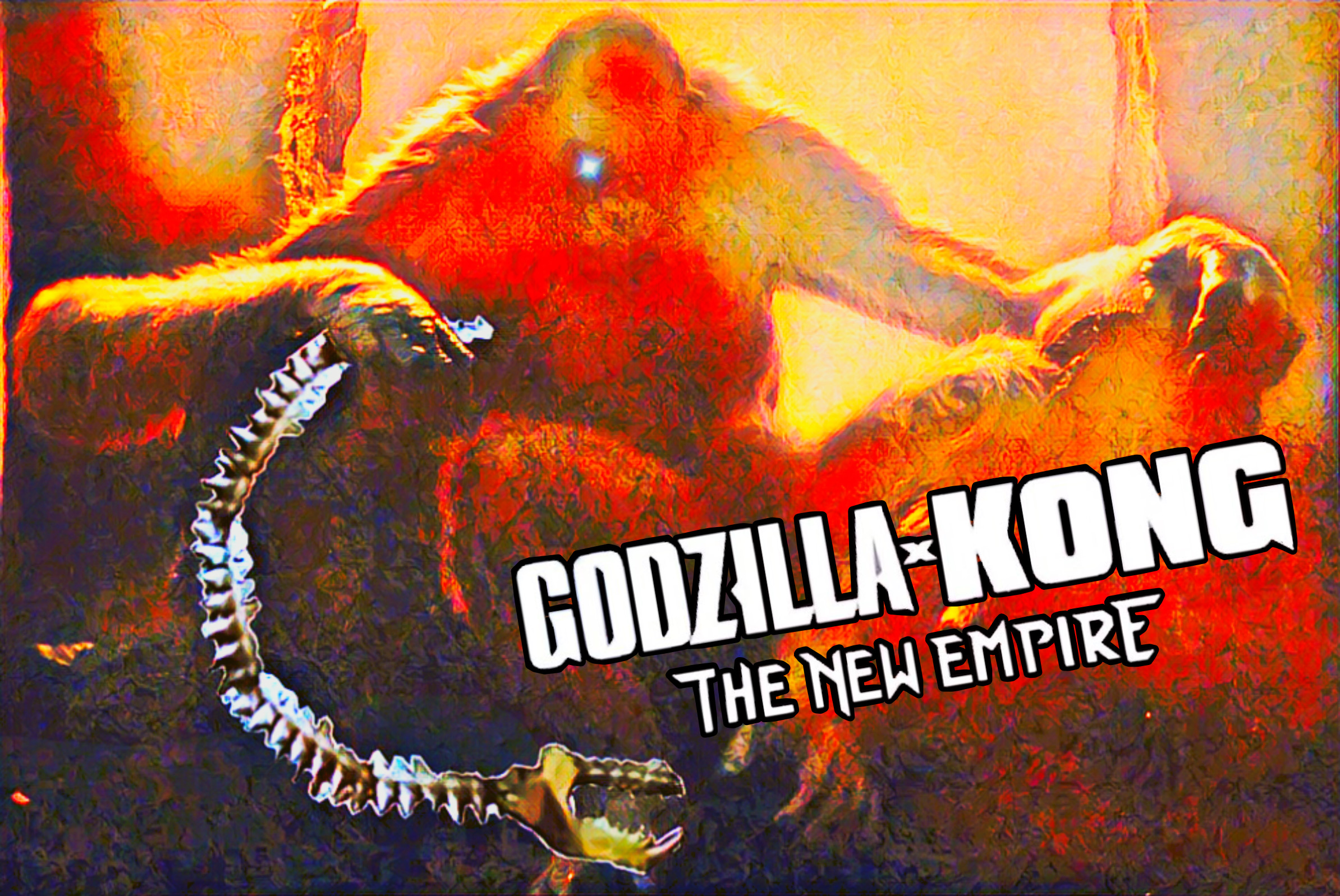 Godzilla X Kong Scar King Banner Godzilla Vs Kong Know Your Meme