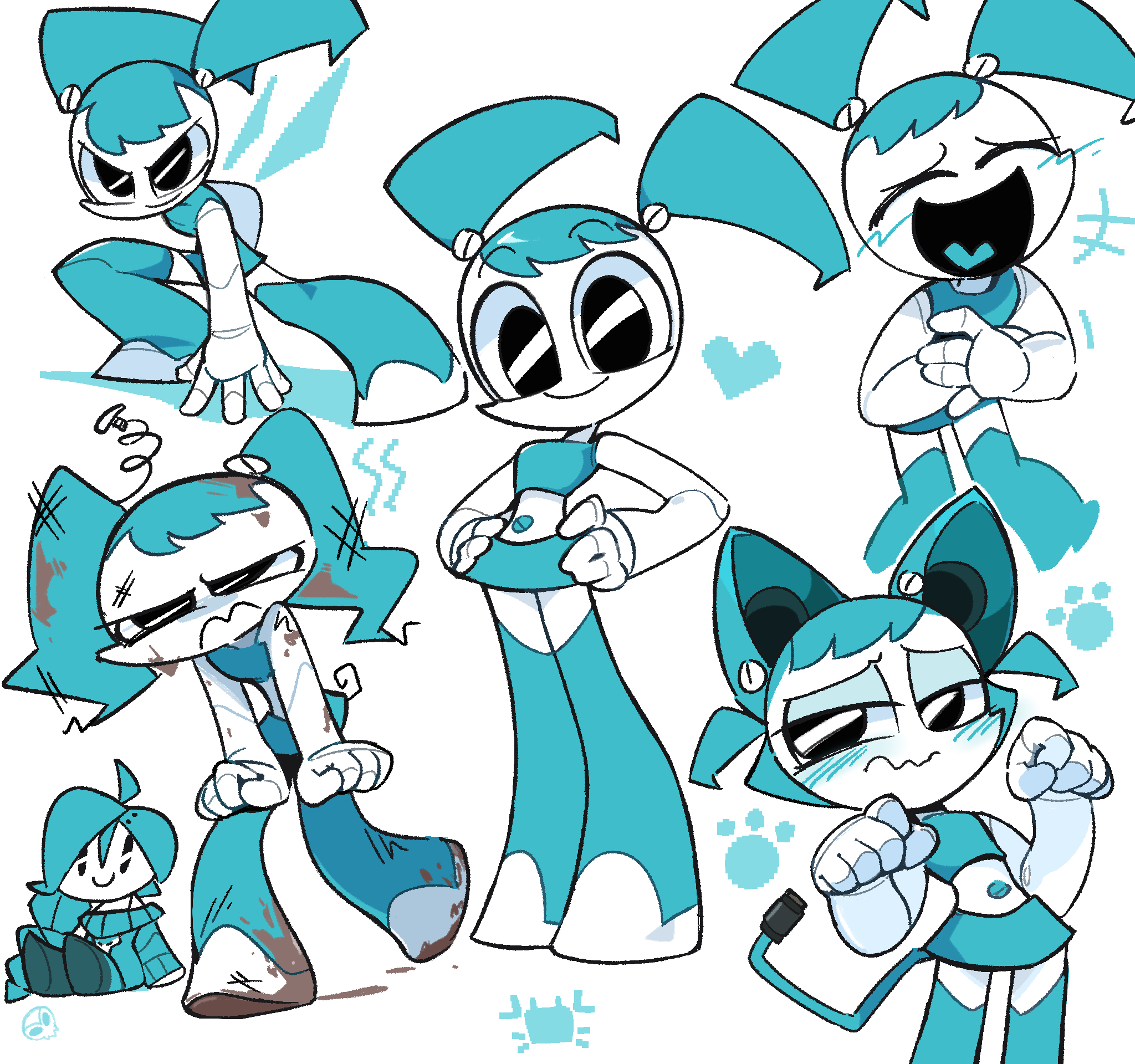 XJ-9 Meets Her ROBOT Sisters?! 🤖, My Life As A Teenage Robot