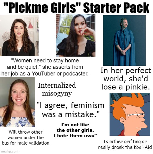  Pickme Girls Starter Pack r starterpacks Starter Packs Know