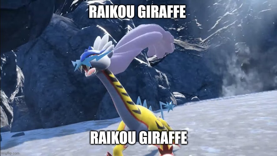 imgflip.com RAIKOU GIRAFFE RAIKOU GIRAFFE