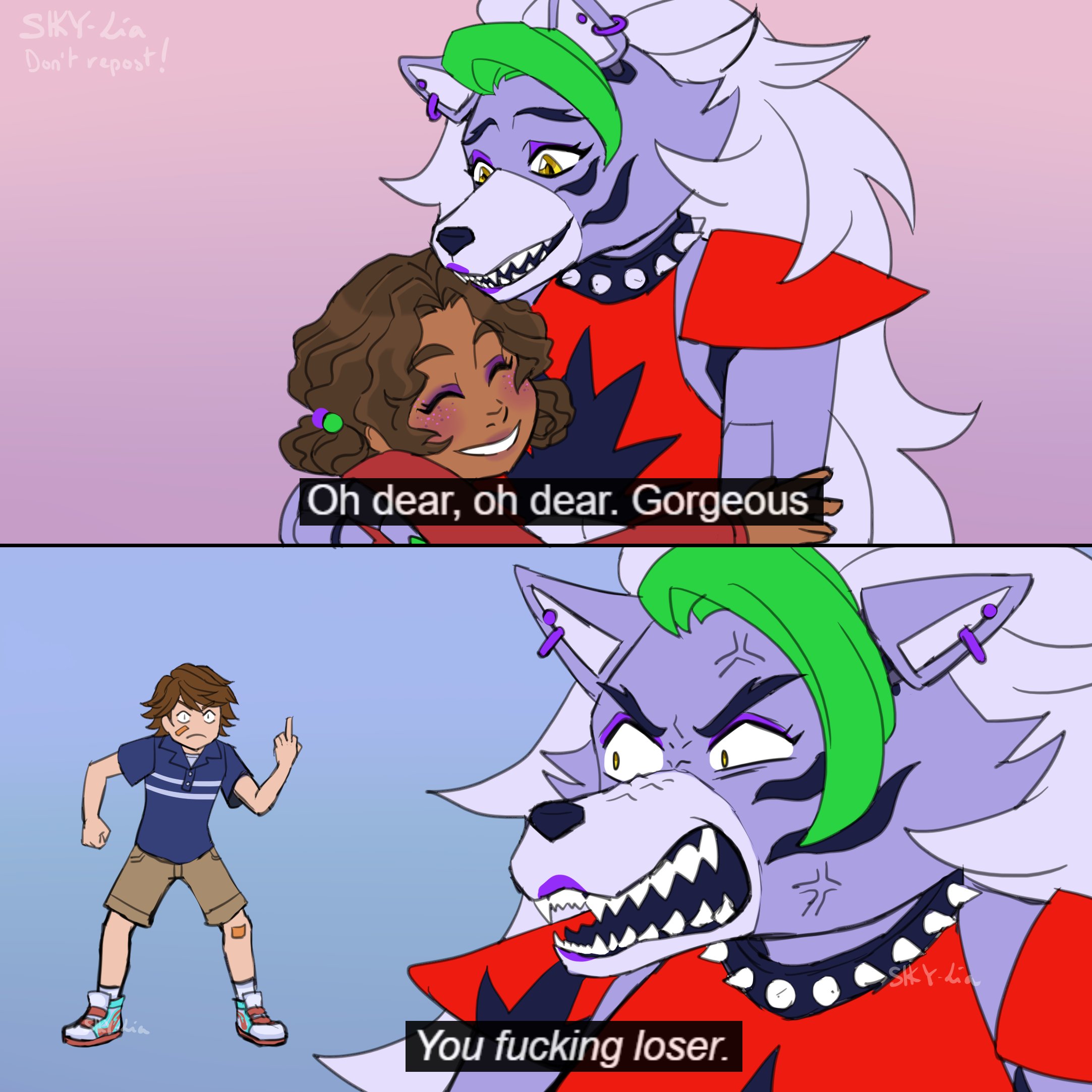 If Roxy was helping Gregory in FNAF Security Breach 