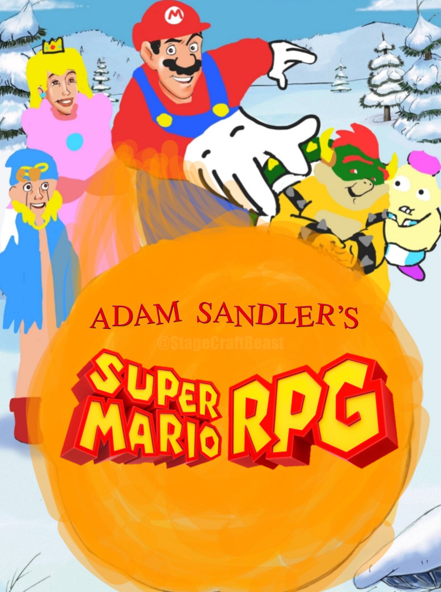 1 ADAM SANDLER'S @StageCraftBeast PER RPG SUPER 1 MARIO