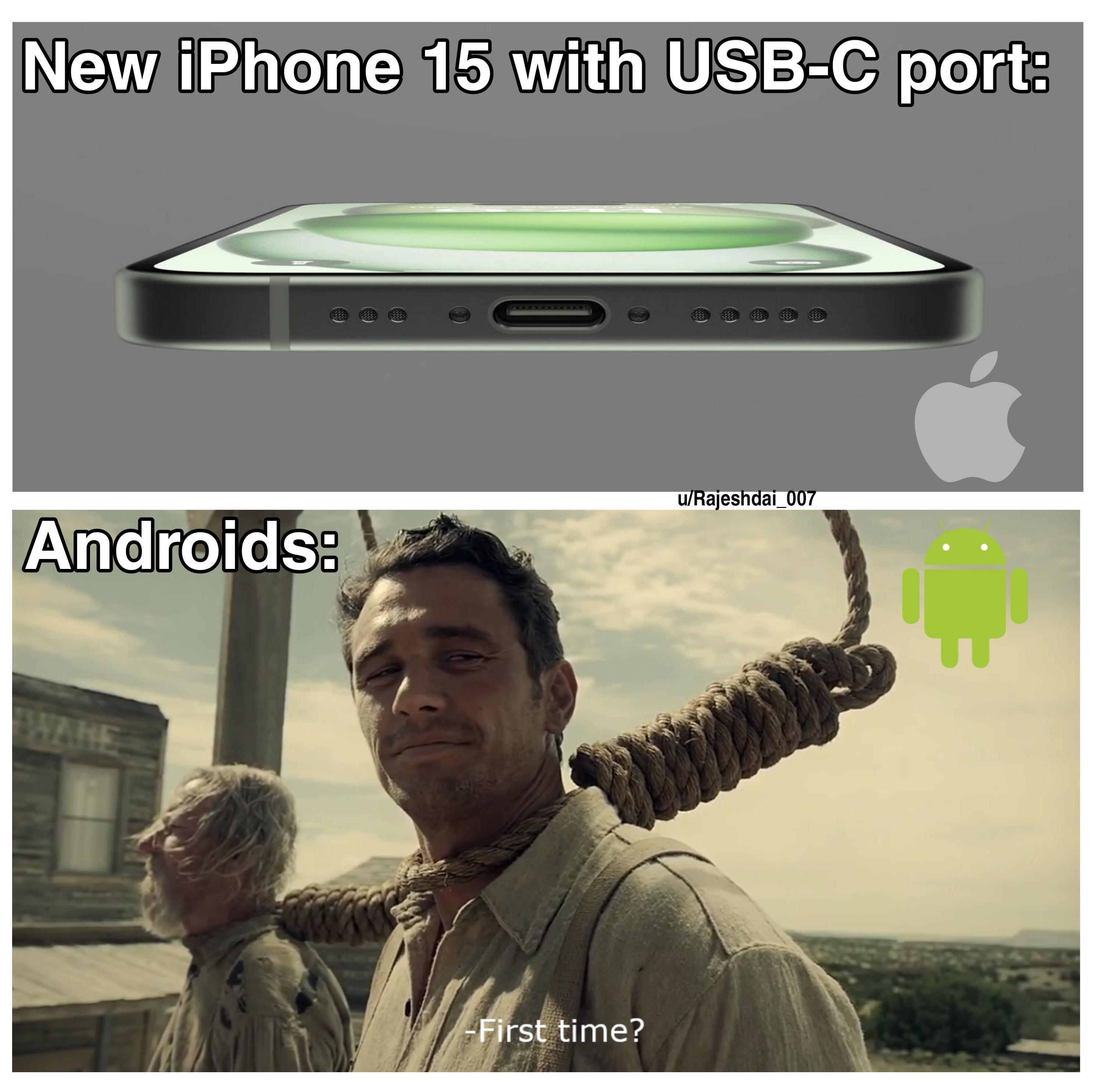 BTW Which Mobile Phone Had The First USB C r memes Know Your Meme