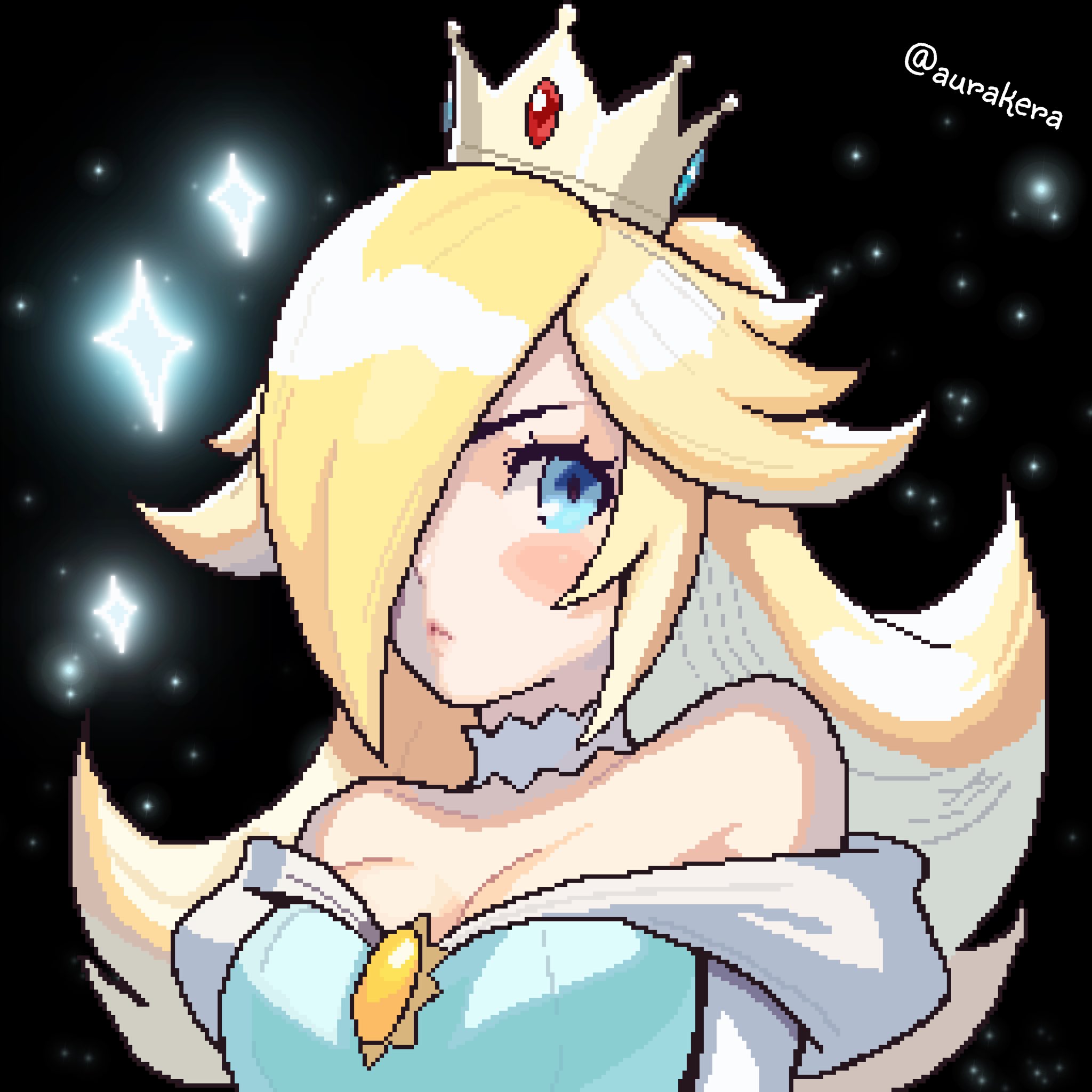 princess rosalina and her boyfriend