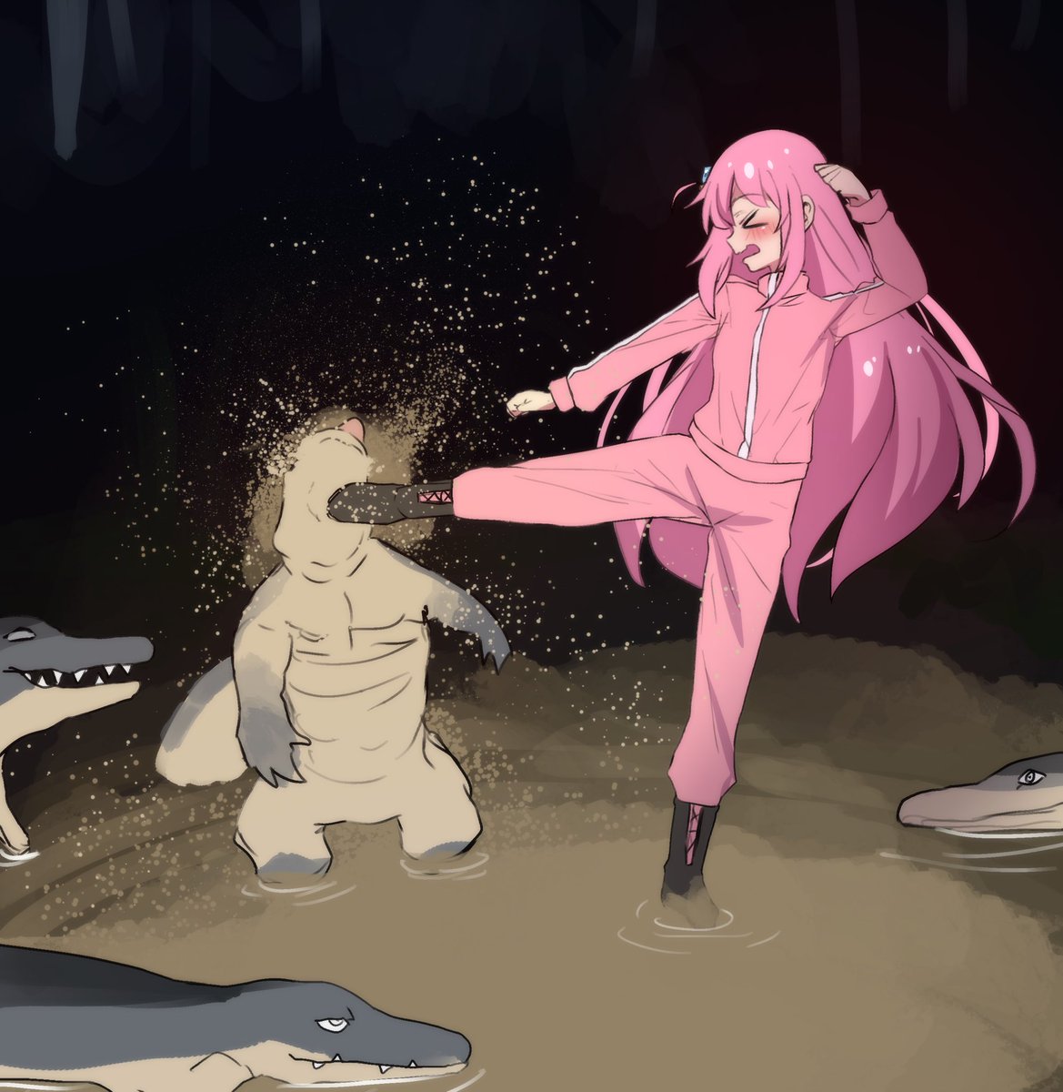 Bocchi Alligator Kick