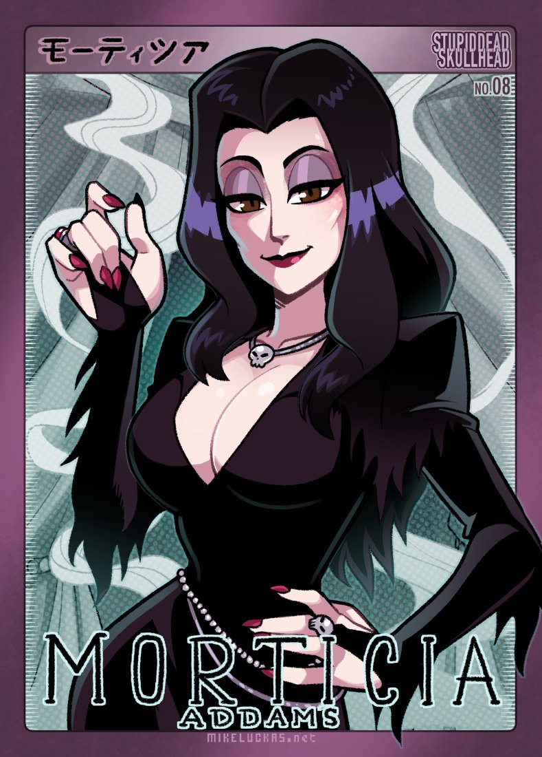 モーティツア STUPIDDEAL NO.08 MORTICIA ADDAMS MIKELUCKAS.net