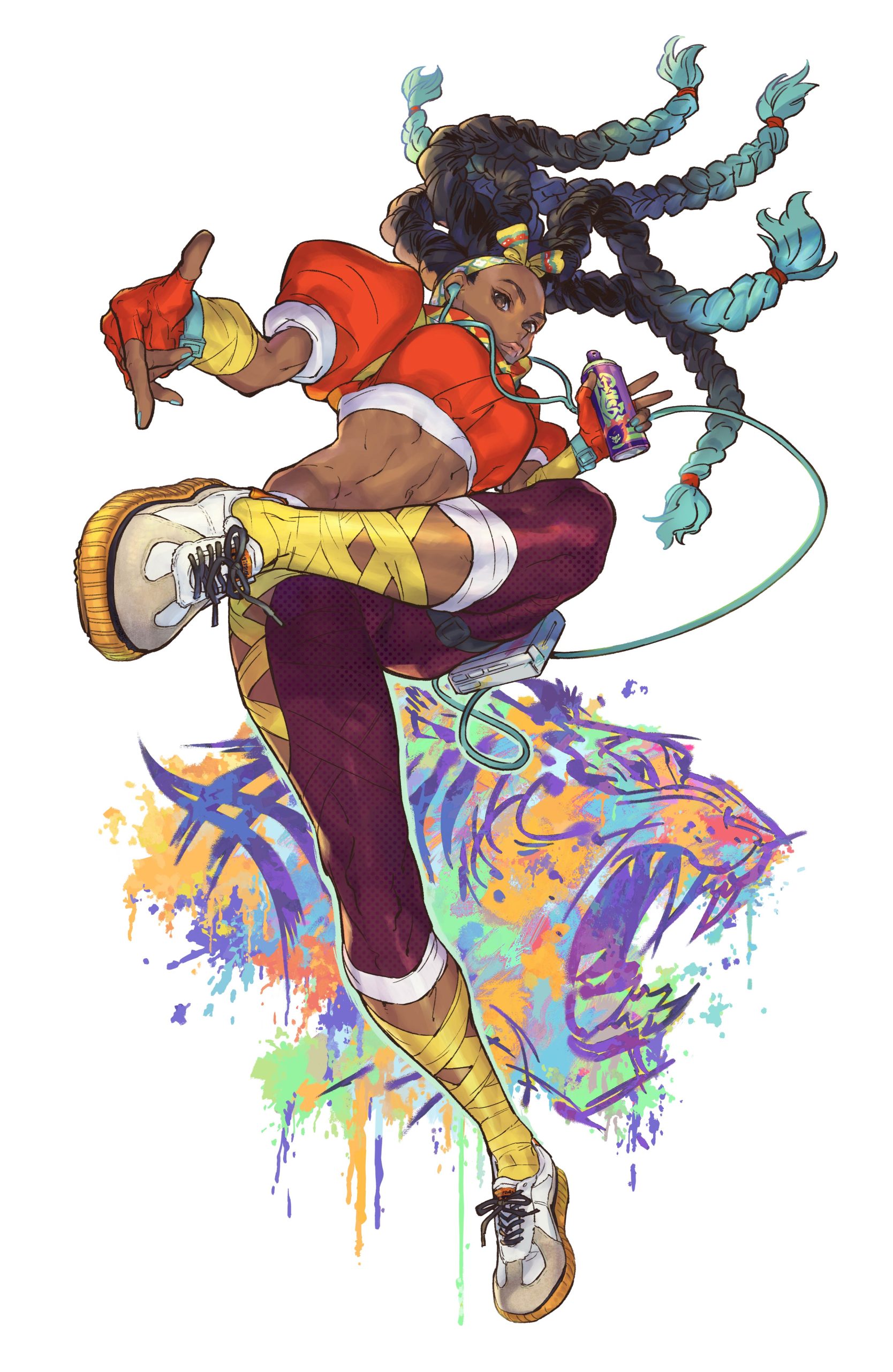 Onitsuka Tiger And Street Fighter 6 Collaboration Kimberly Know 