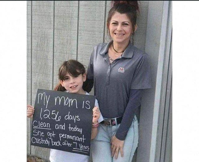 Former Meth Addict Gets Custody Of Child Back After 7 Years 