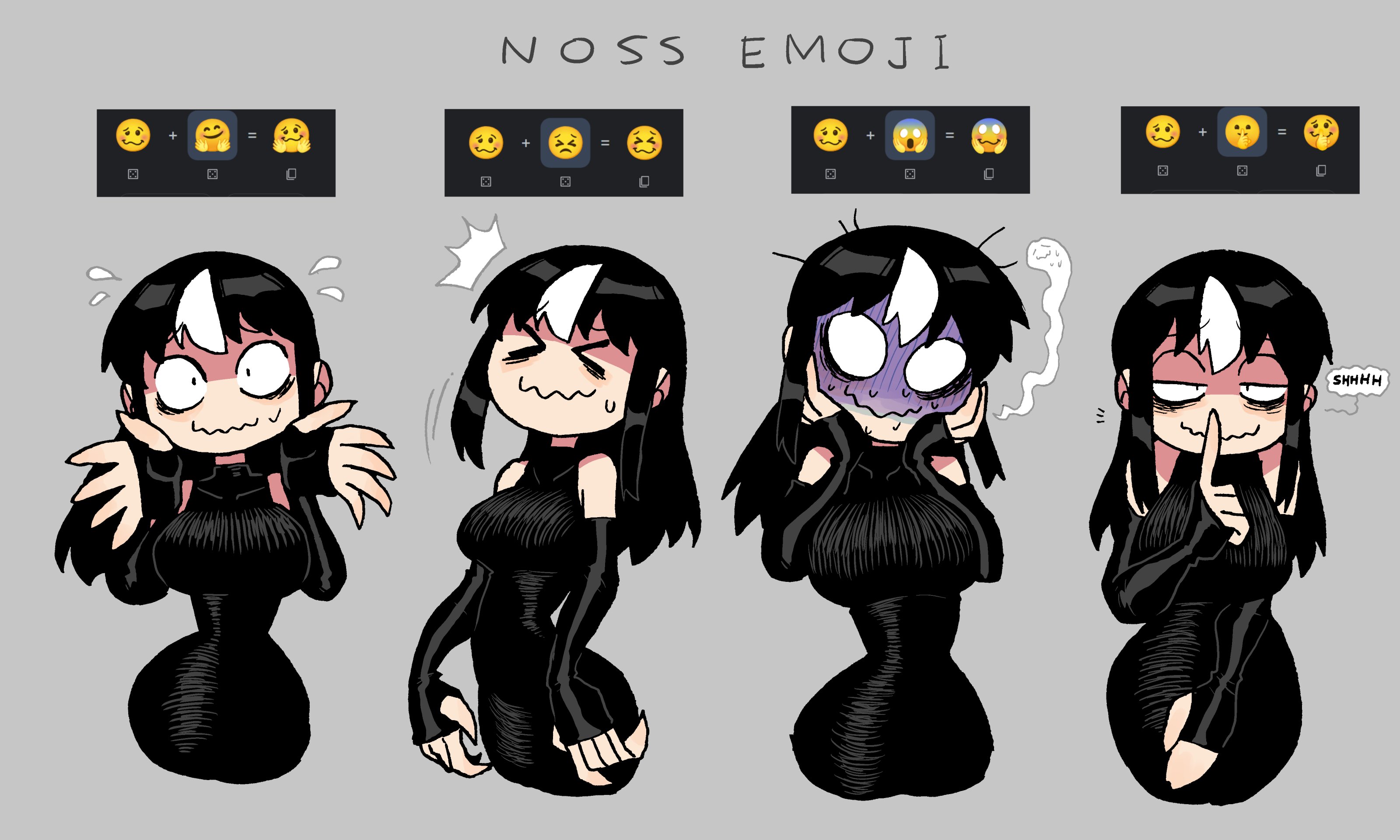 絵文字ノスさん / Noss emoji   | Monster Girls | Know Your Meme