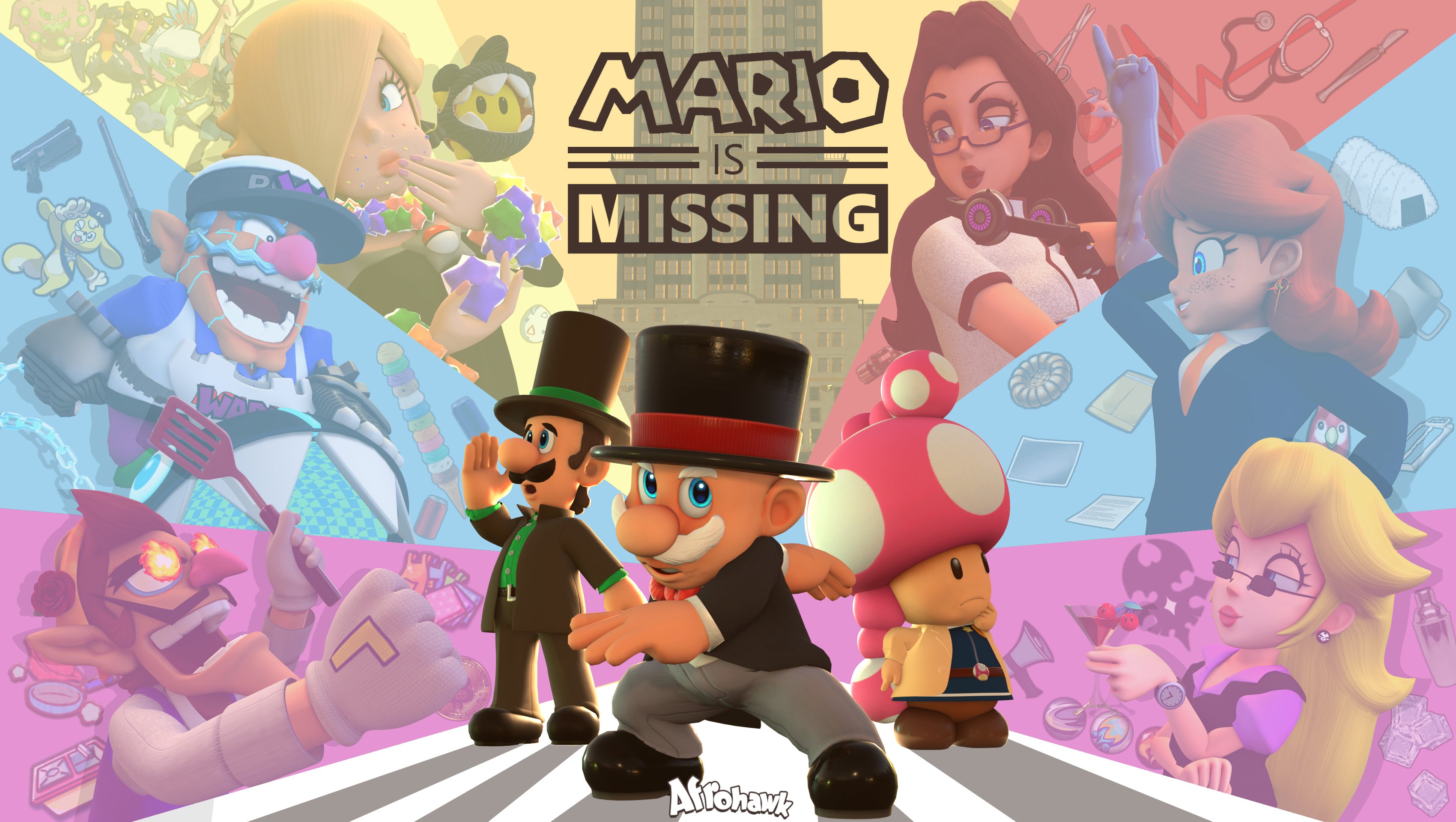 D WAR C MARIO ISE = MISSING Alfohawk 639 MODER O