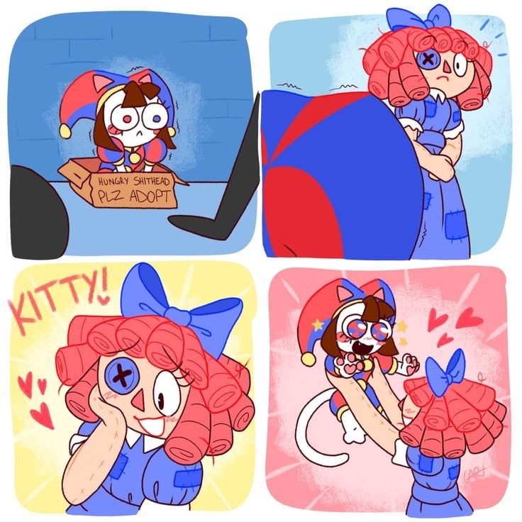 The amazing digital circus rule 34 comic