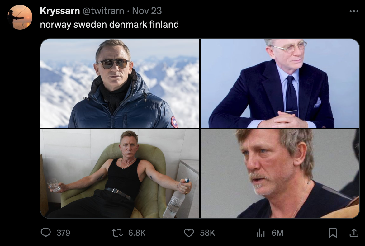 Scandinavia Daniel Craig In A Suit Know Your Meme