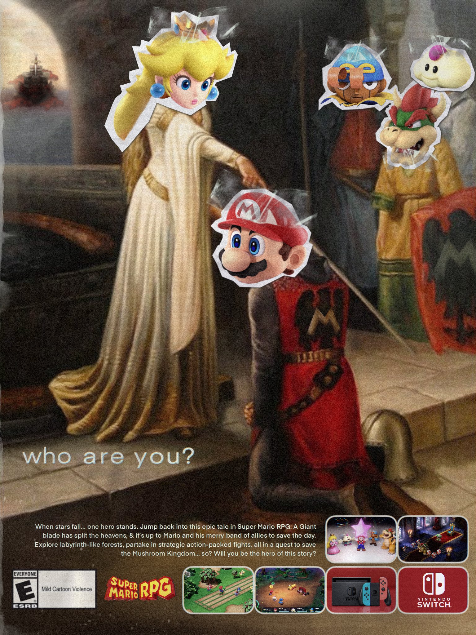 Nintendo 2000s Inspired Magazine Ad This Time For Mario Rpg Remake Know Your Meme 9194