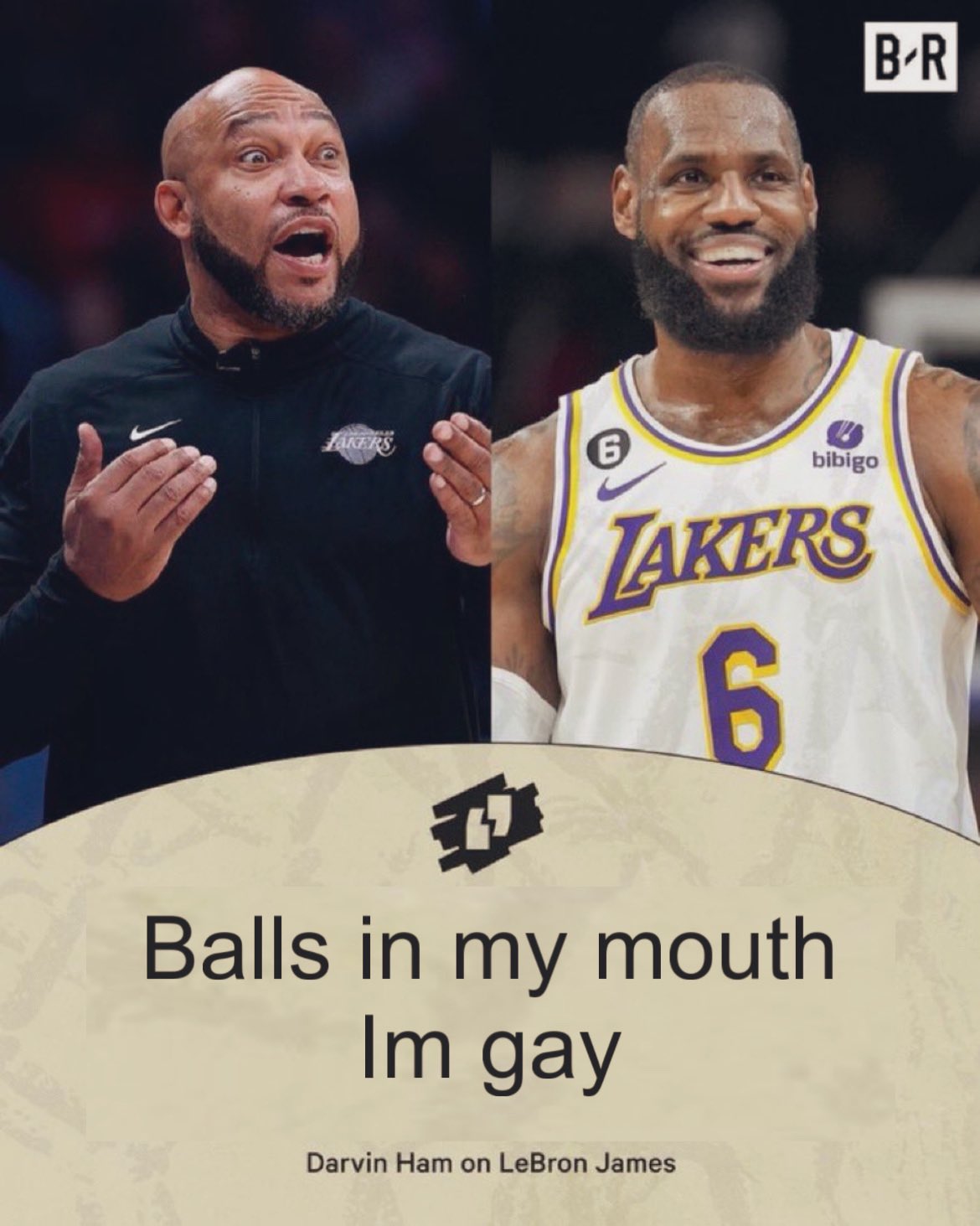 Darvin Ham on LeBron James | Balls In My Mouth, I'm Gay | Know Your Meme
